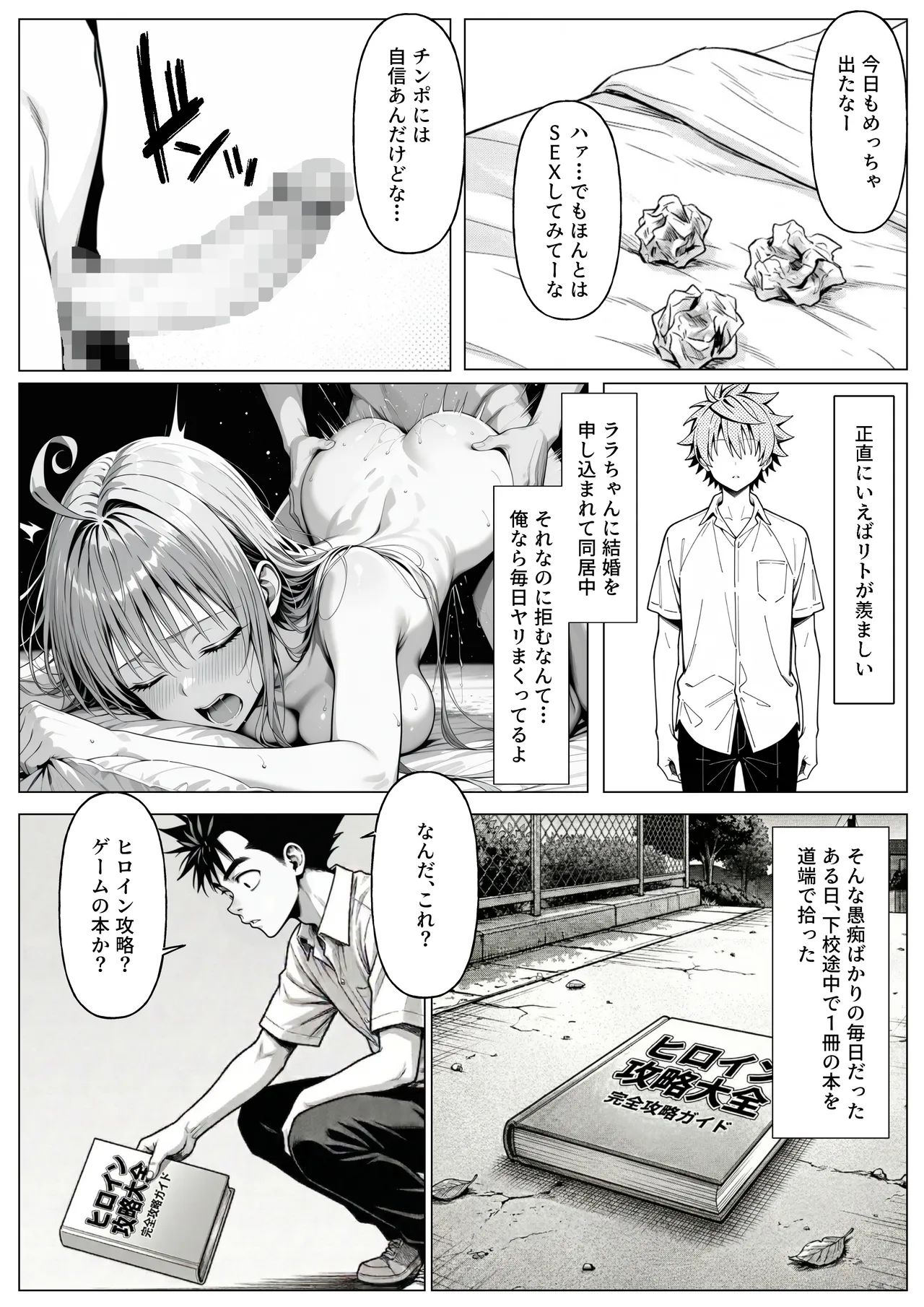 攻略本を手に入れた猿山が主人公になりました page 10 full