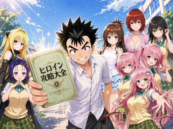 攻略本を手に入れた猿山が主人公になりました cover