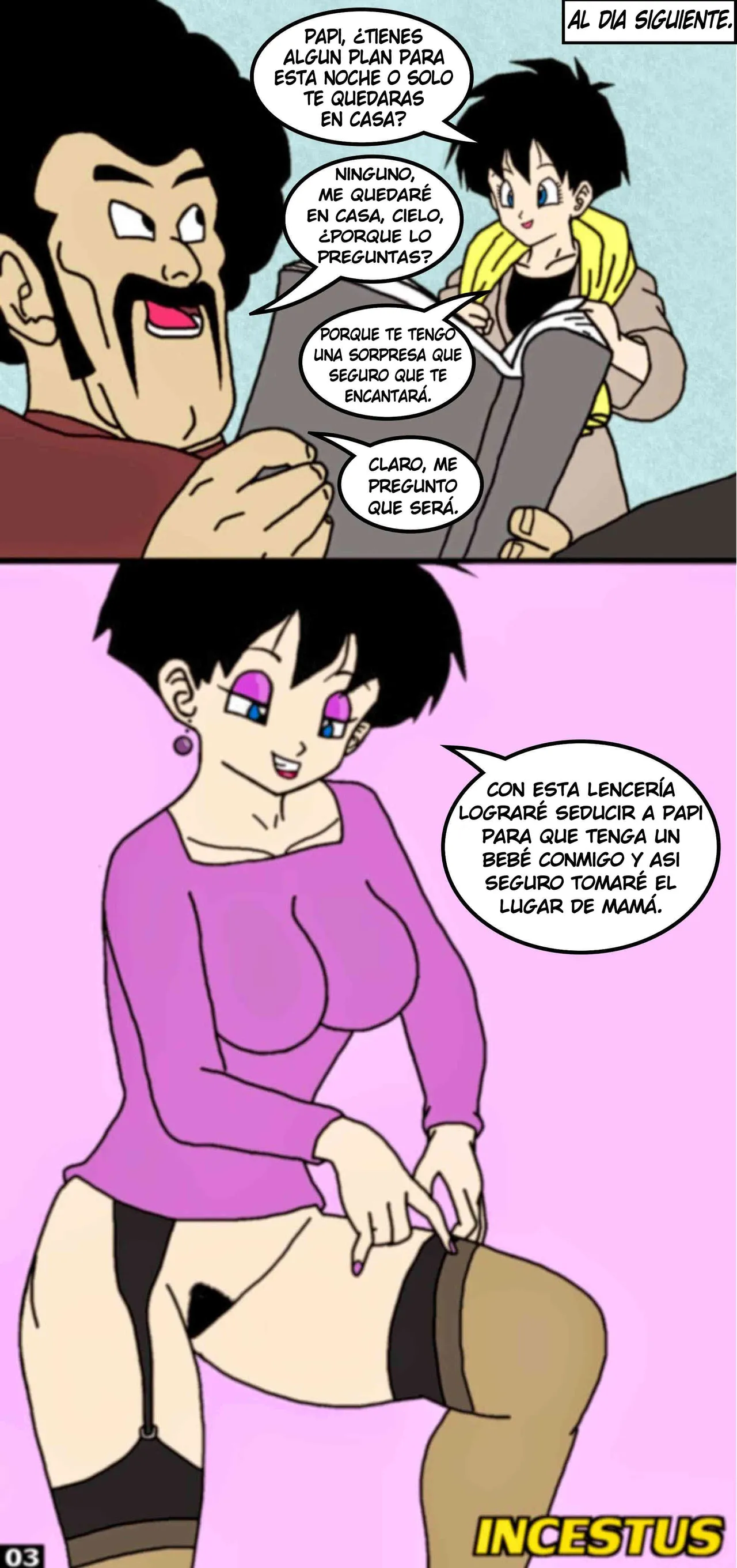 Incest Ball Z  Santi-Sama Traducciones page 3 full
