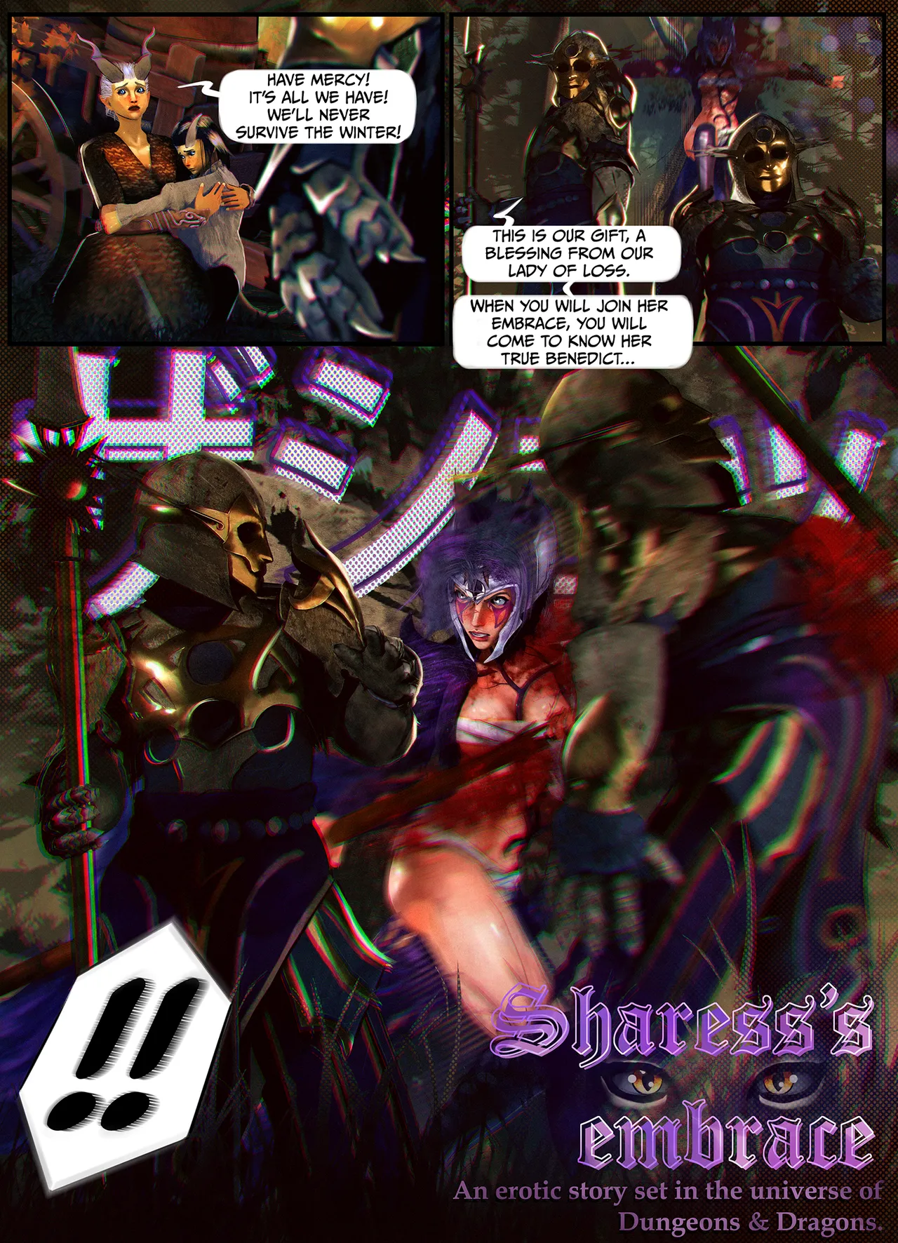 『Sharess's Embrace by Umbreoctali』An erotic story set in the universe of Dungeons &amp; Dragons page 3 full