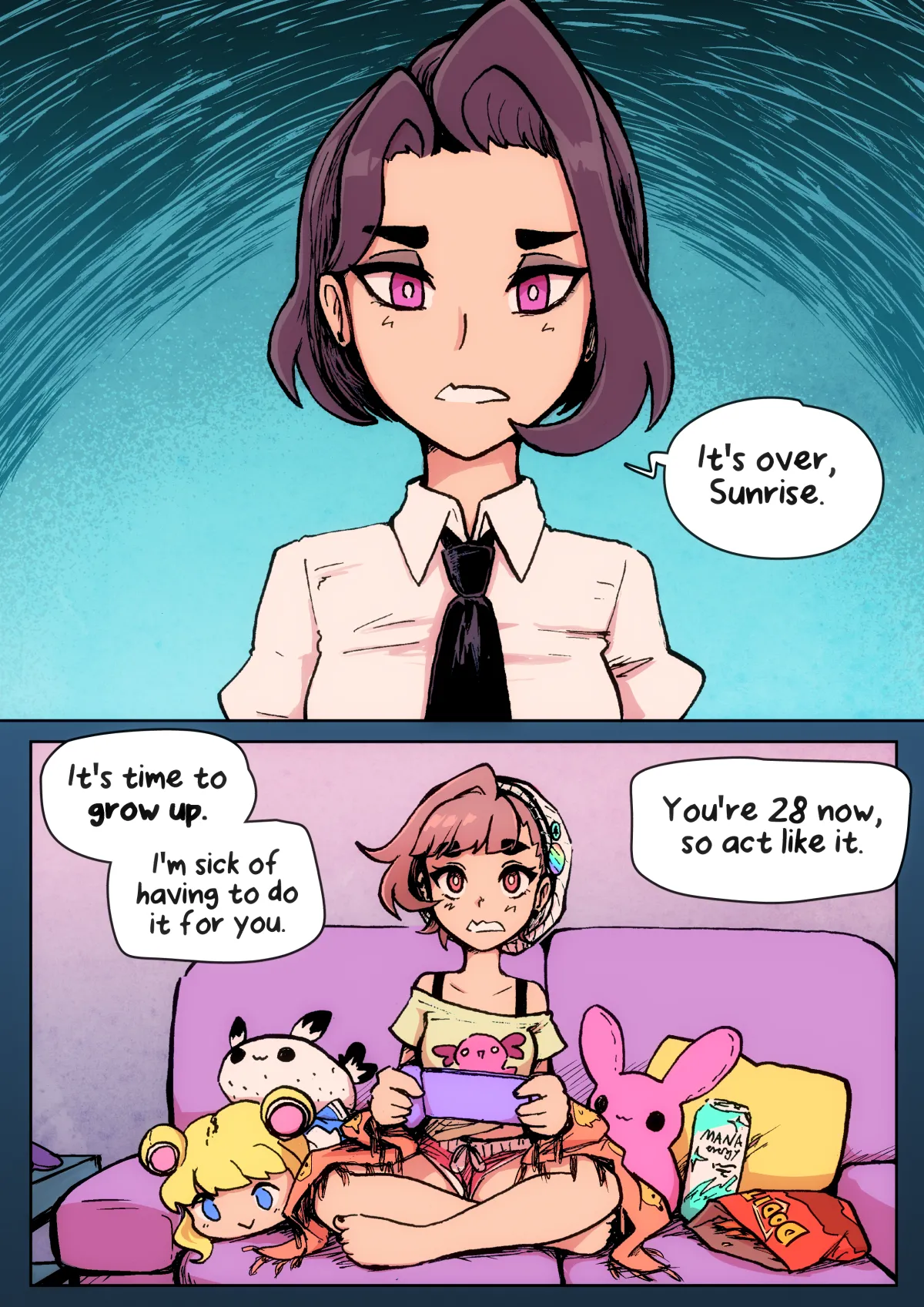 Mundane Magical Girl page 3 full