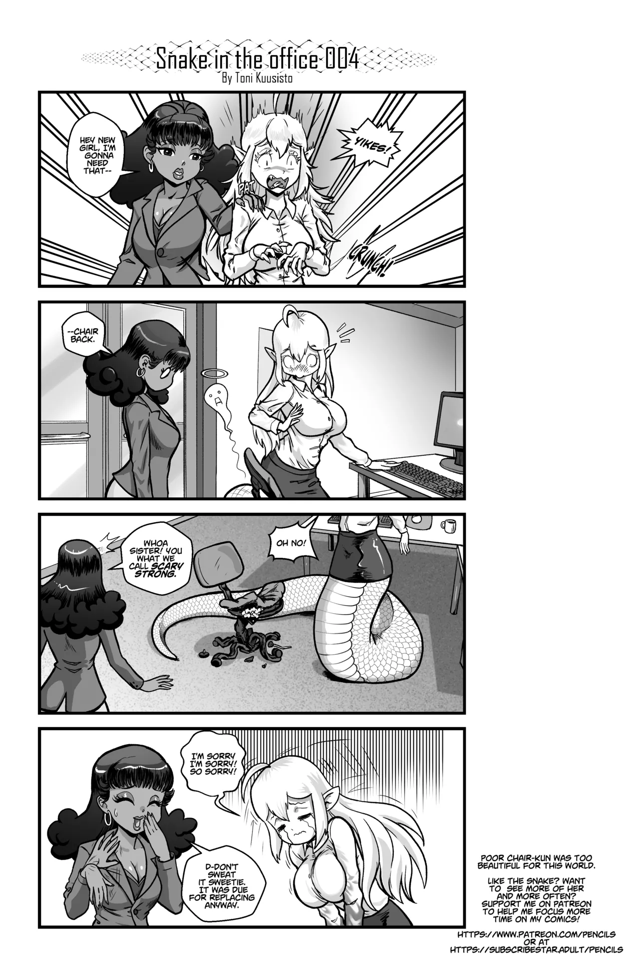 Snake in the Office page 8 full