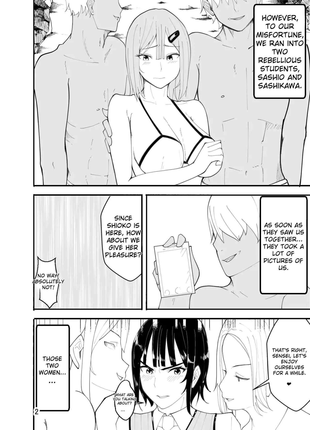 Josou's Swimsuit! Sensei, Tease Me!! Do You Want Me to Dress Up as a Girl? Let's Have Some Fun with the Teacher page 3 full