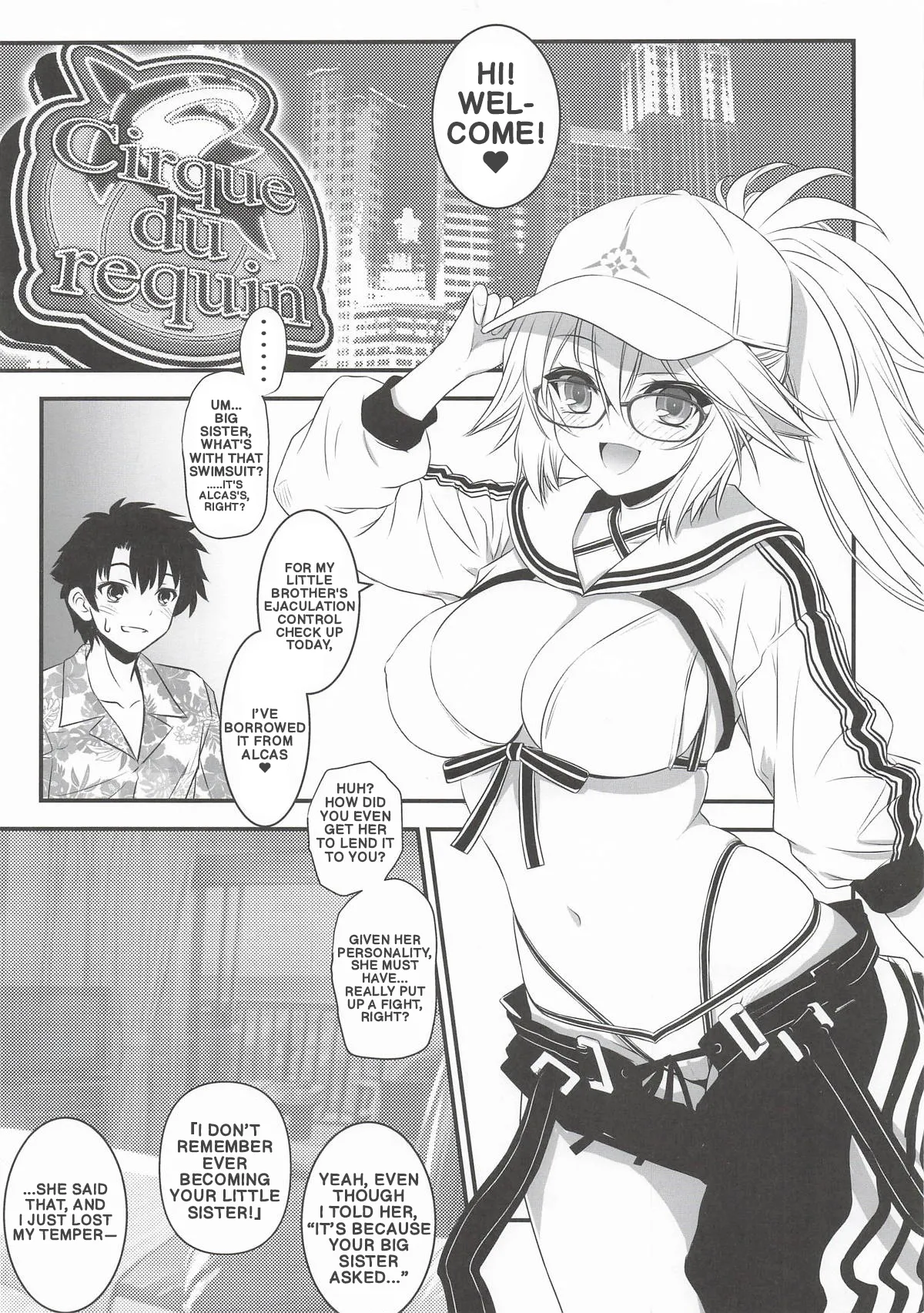 Big Sister Jeanne tried on a swimsuit she borrowed from Alcas ♥ page 2 full