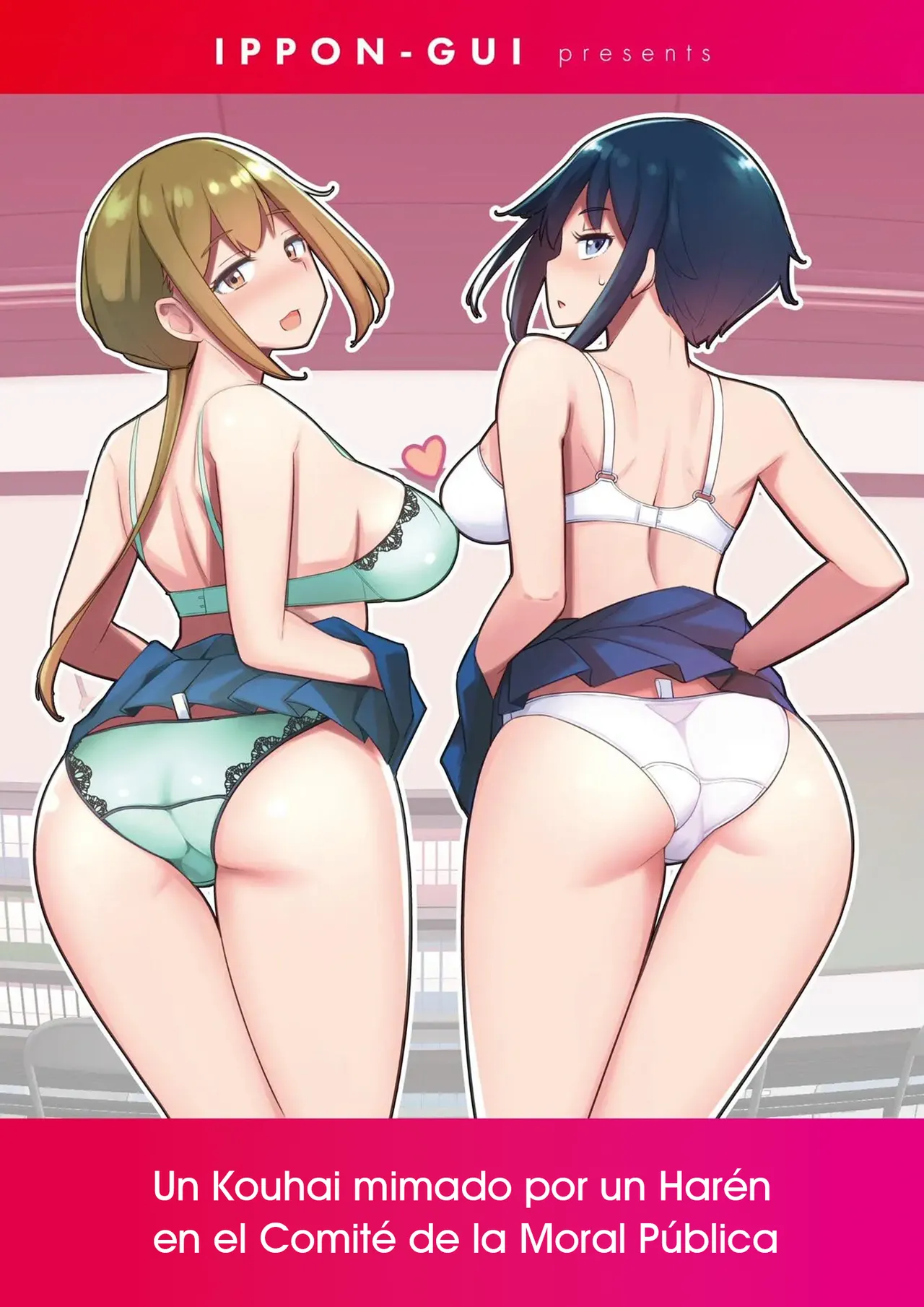 Kouhai Amayakashi Harem in Fuuki Iinkai | Un Kouhai mimado por un Haren en el Comite de la Moral Publica page 3 full