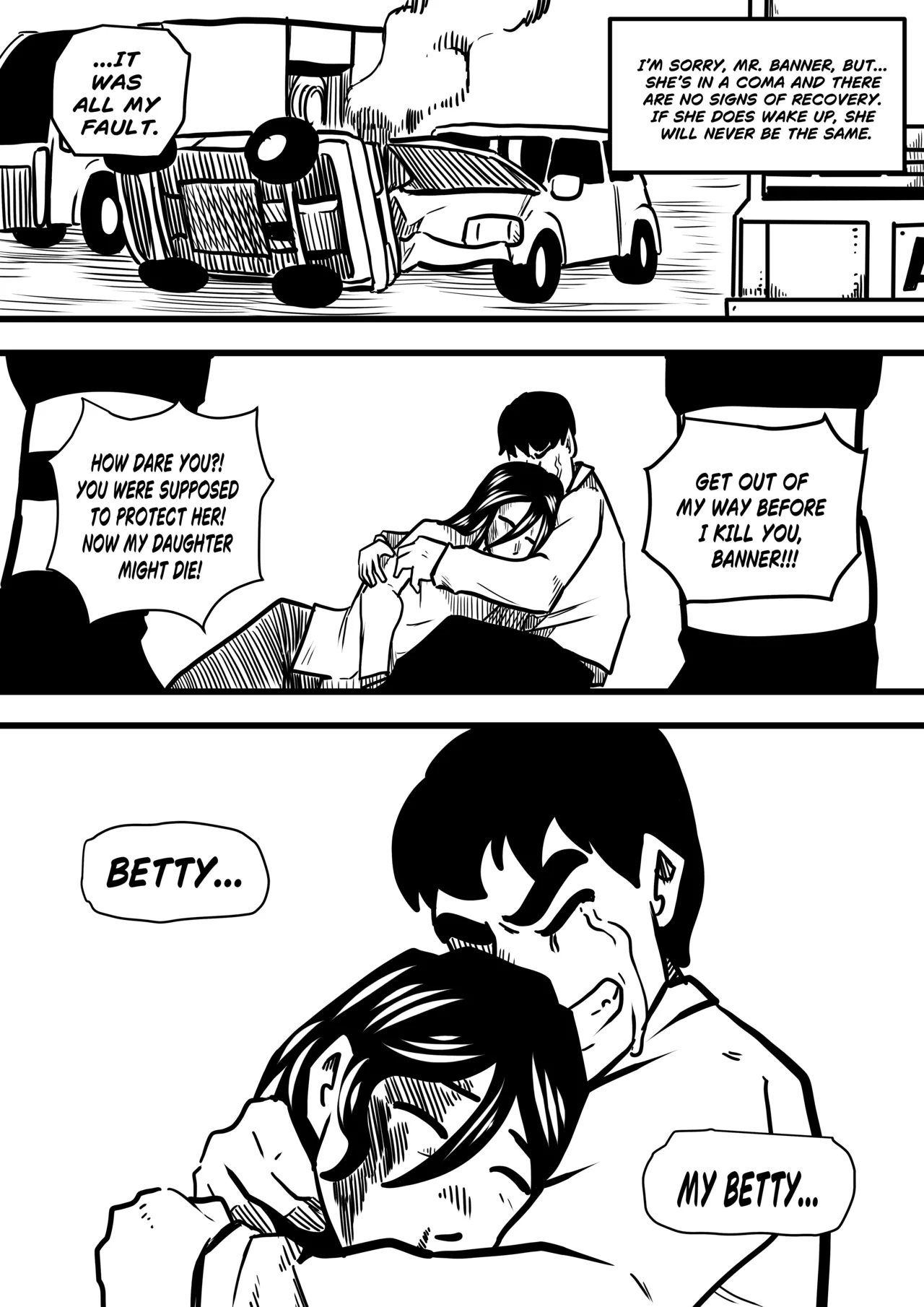 Betty Hulk AU: The Origin Of Betty Hulk page 2 full
