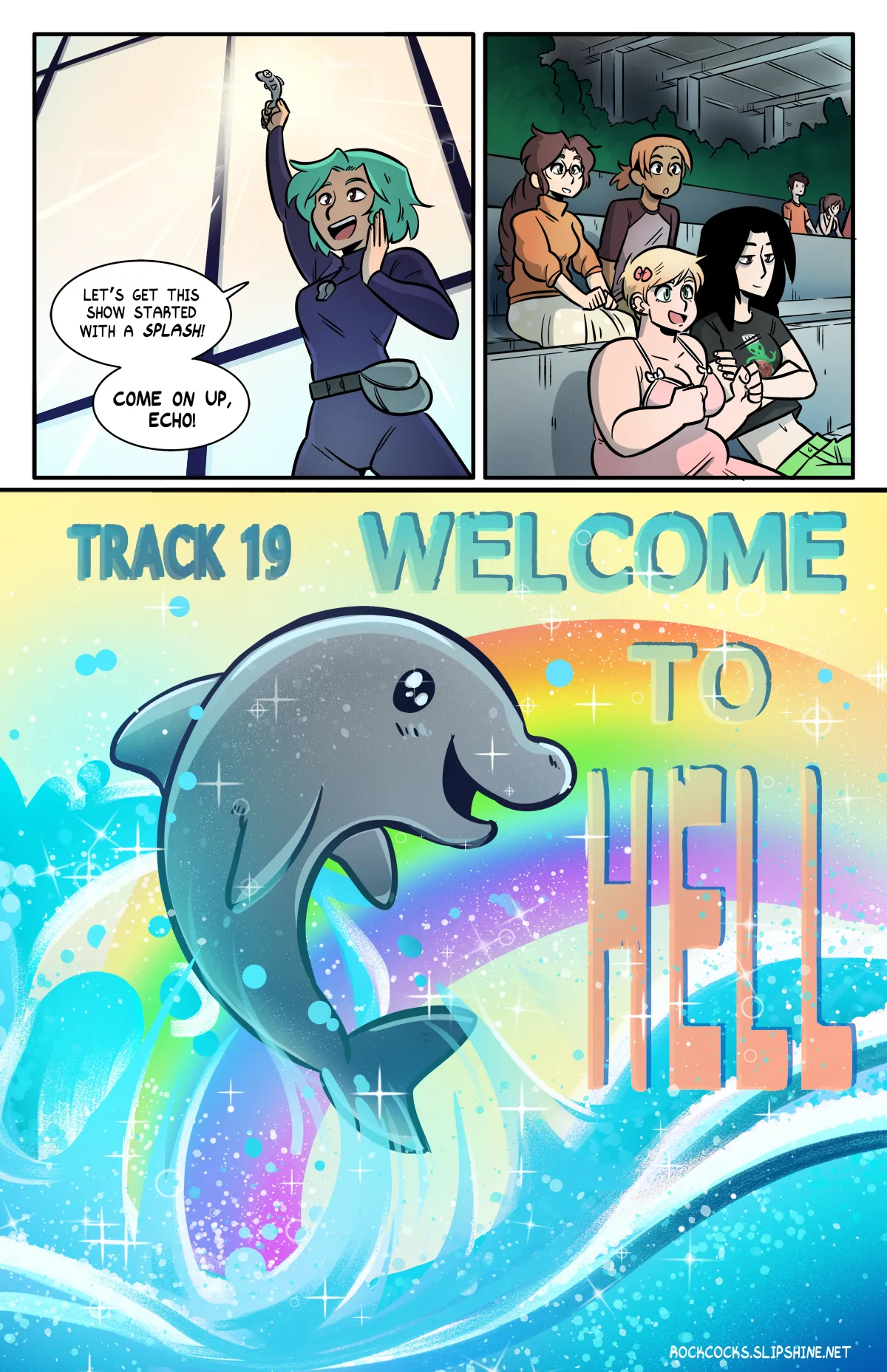 The Rock Cocks - Track 19: Welcome to Hell page 1 full