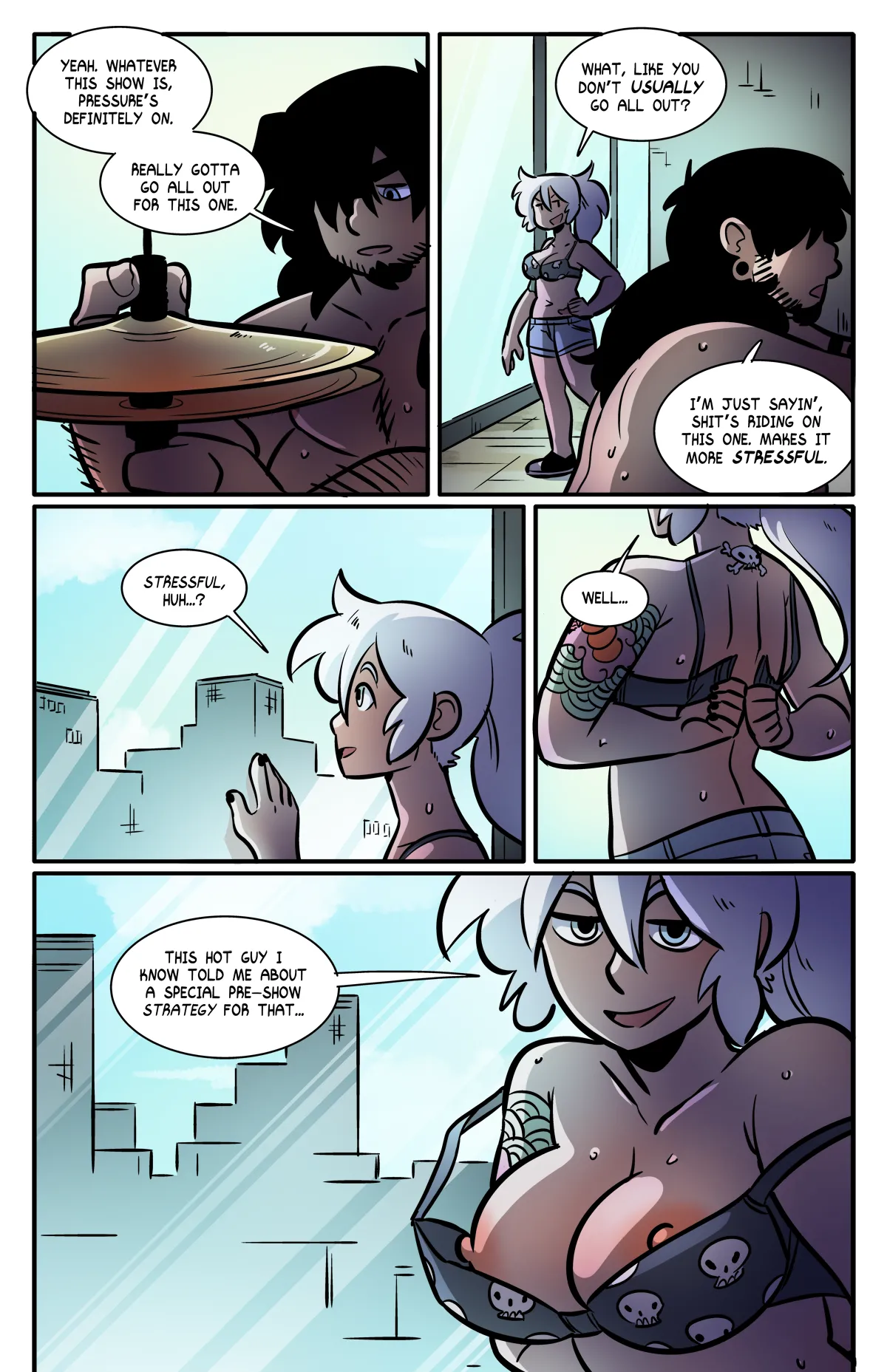 The Rock Cocks - Track 19: Welcome to Hell page 10 full