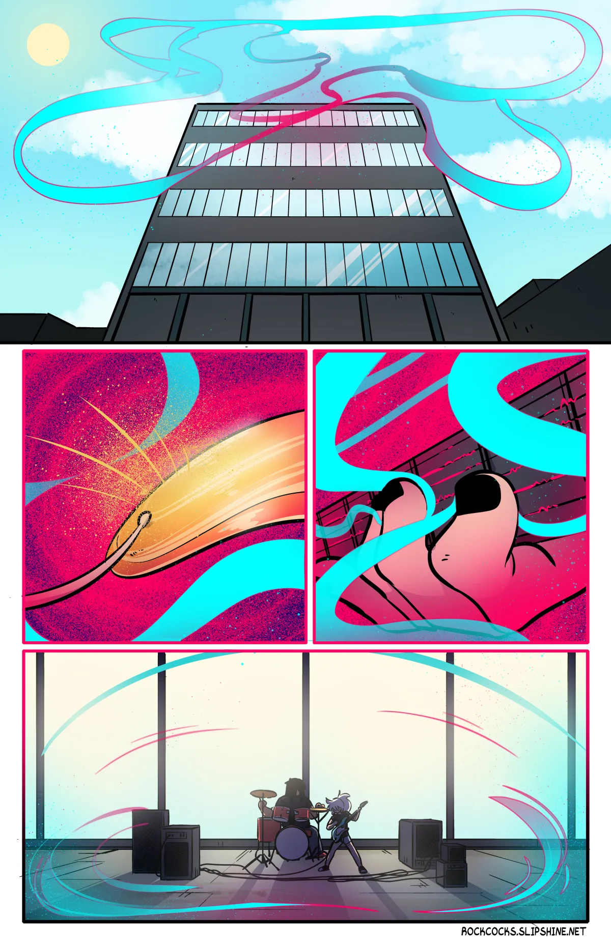 The Rock Cocks - Track 19: Welcome to Hell page 7 full