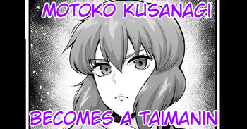 Motoko Kusanagi becomes a Taimanin | Kusanagi Motoko, Taimanin ni Naru cover