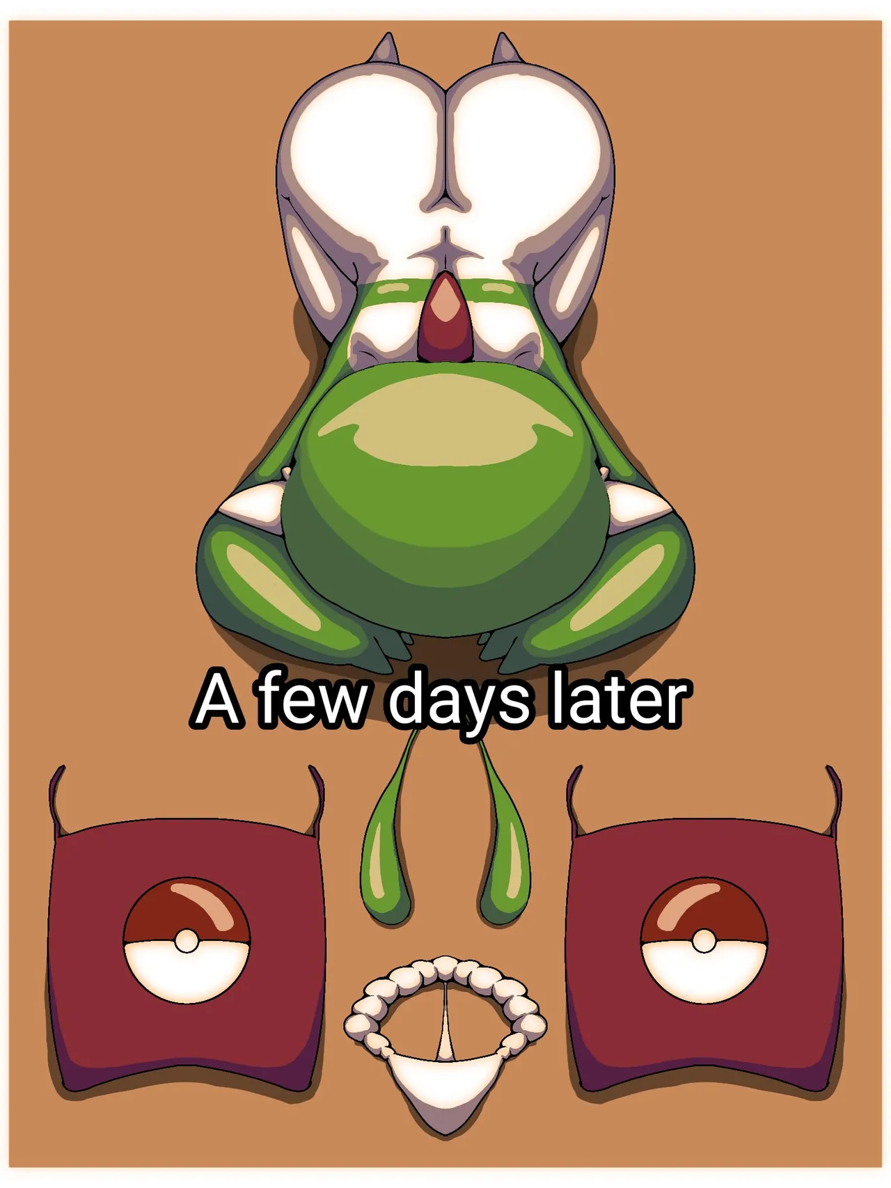 The sumo typhlosion Comic page 4 full