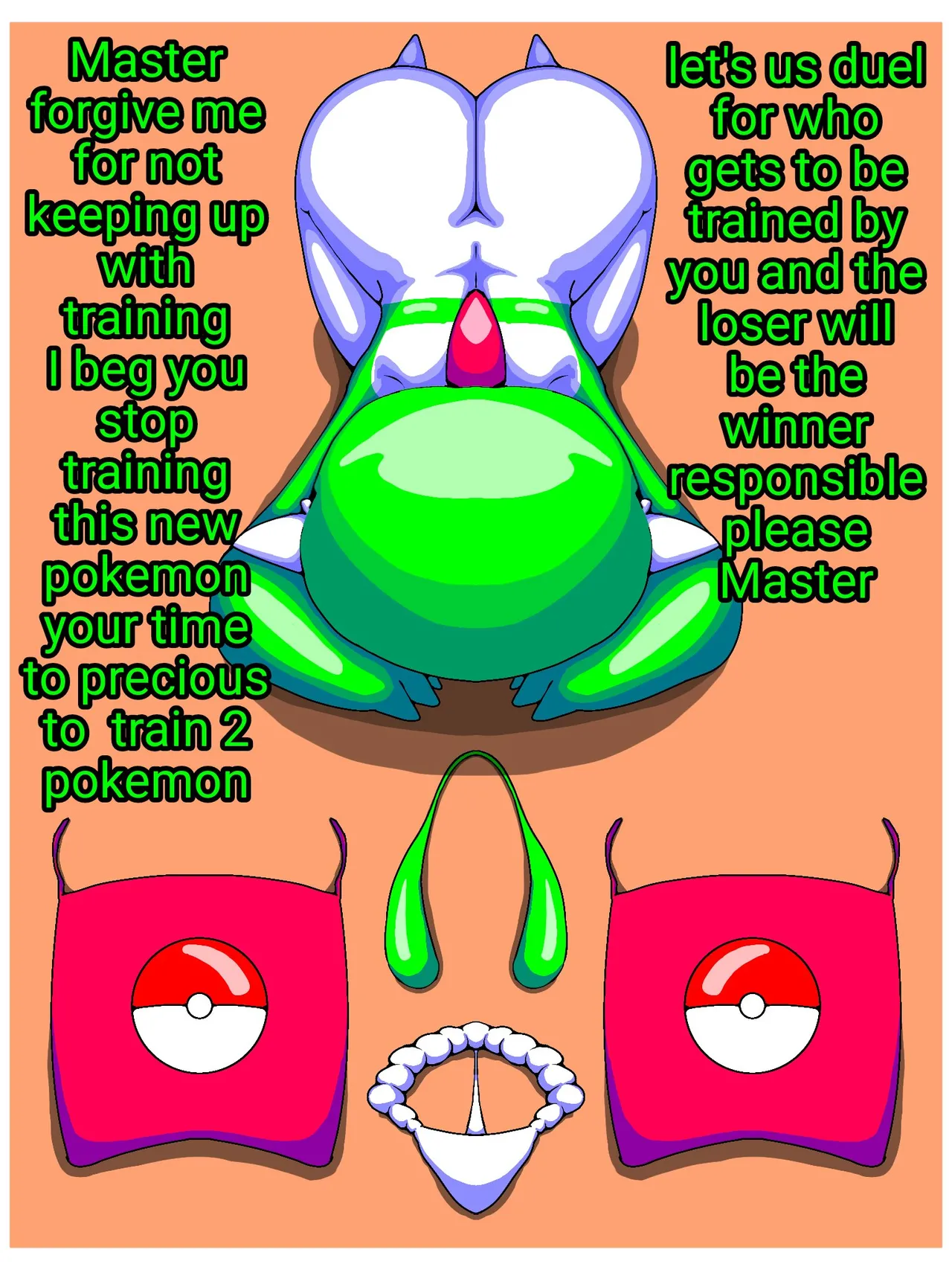 The sumo typhlosion Comic page 5 full