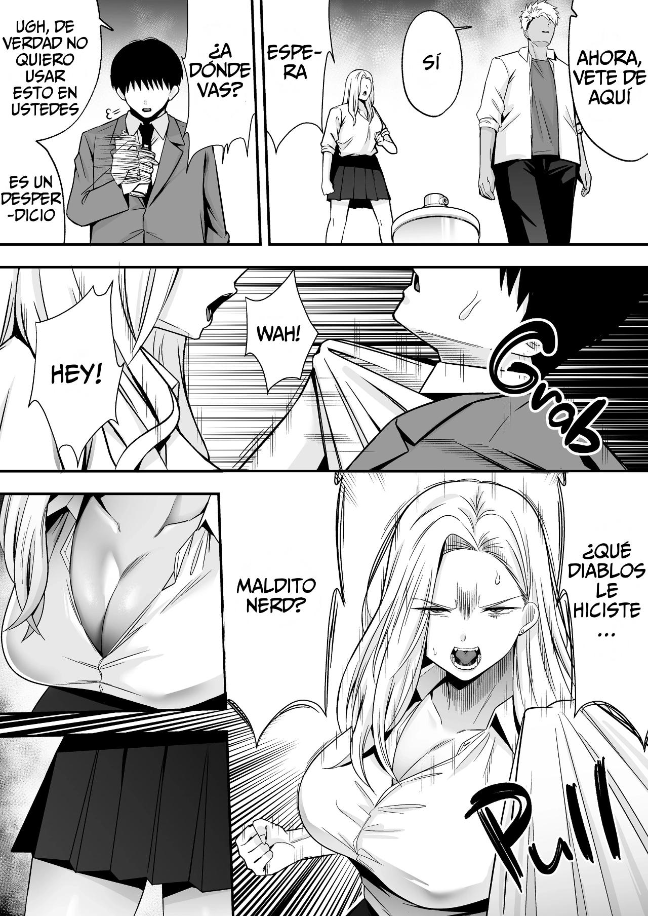 Fukujuu Kyoushitsu 4 Sennou Gas de Classmate ni Yaritai Houdai page 6 full