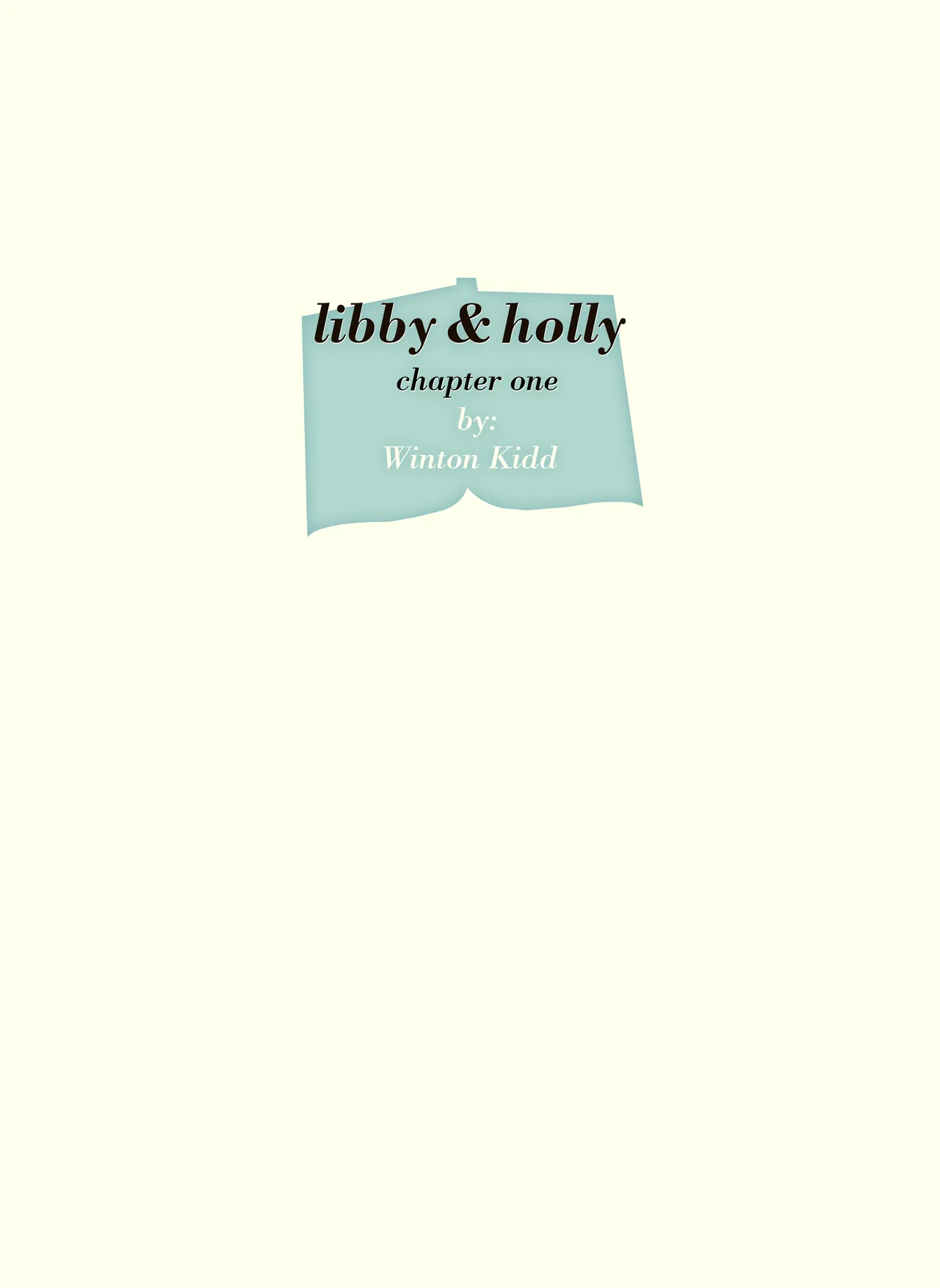 Libby &amp; Holly - Chapter 01 page 3 full