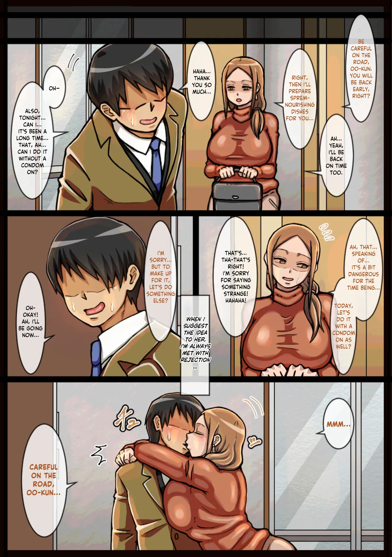 The Story About Forcibly Ejaculating Into a Reluctant Landlady page 8 full