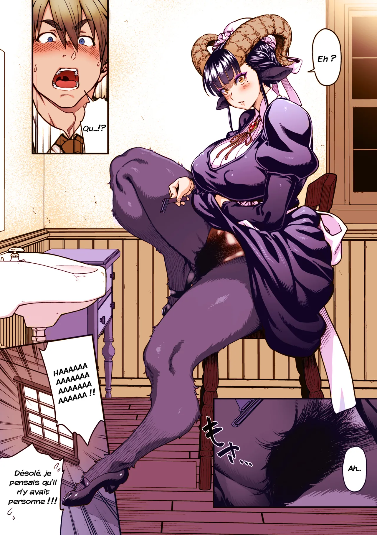 Koisuru Kuroyagi | Une chèvre noire rasée avec amour page 7 full