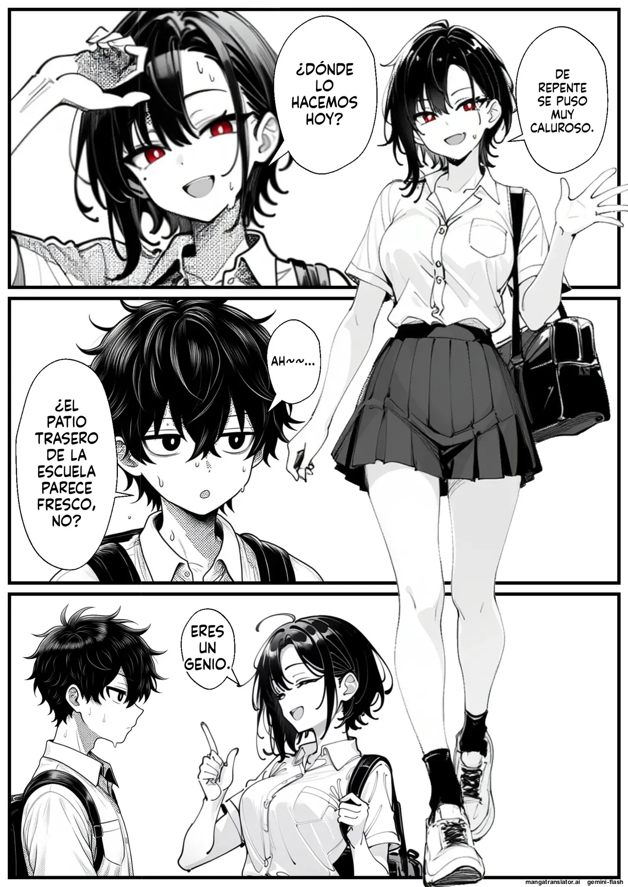 Seiyoku ouseina osananajimi kanojo, dekachin no pawa SEX de iki kurutte harami ochiru  MTL page 4 full
