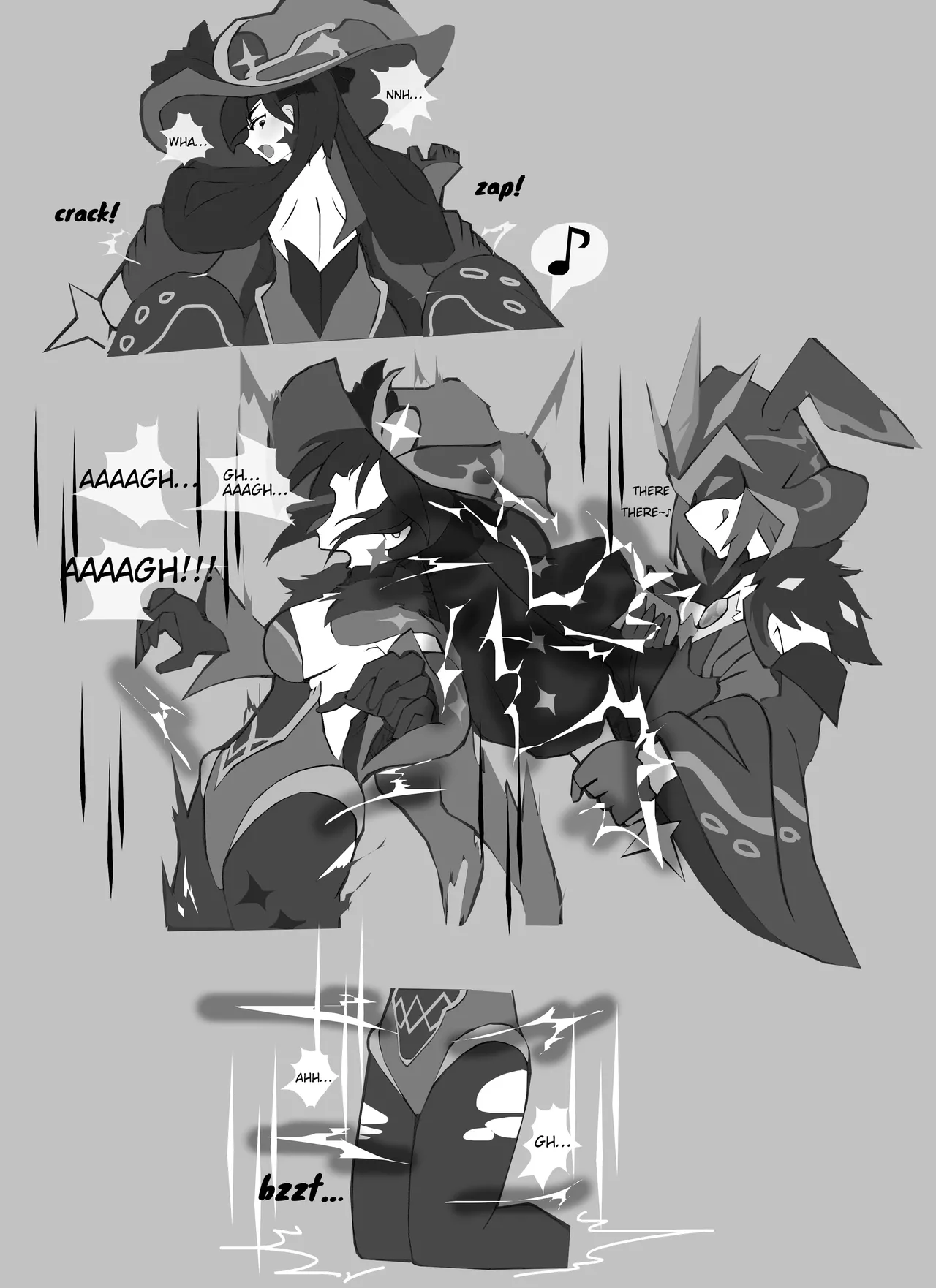 Mona Defeated by the Mage – Erotic Versions page 4 full