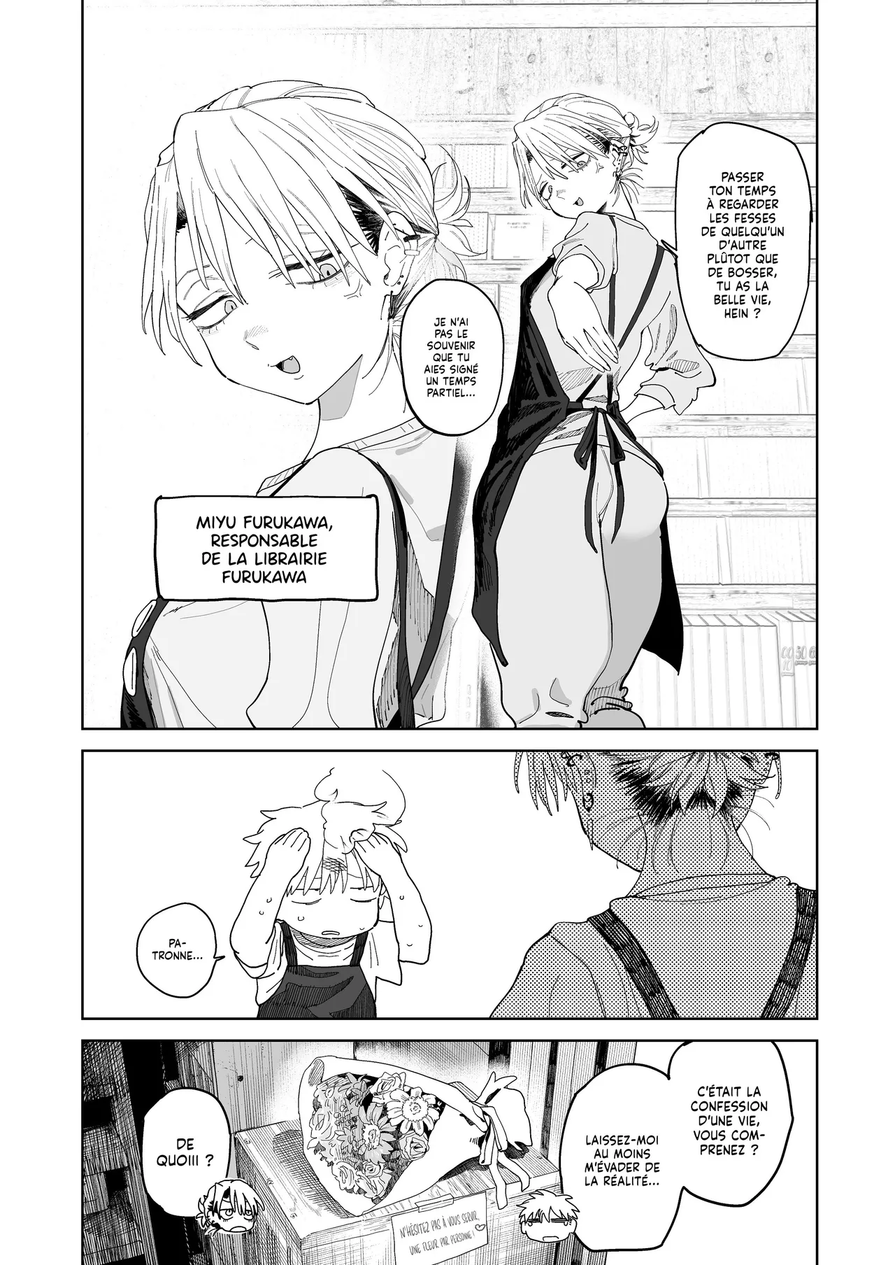 Dekaketsu PowerHara Tenchou ni Shiboraretai! | Je veux sortir avec ma Patronne toxique à gros Fessier ! page 8 full