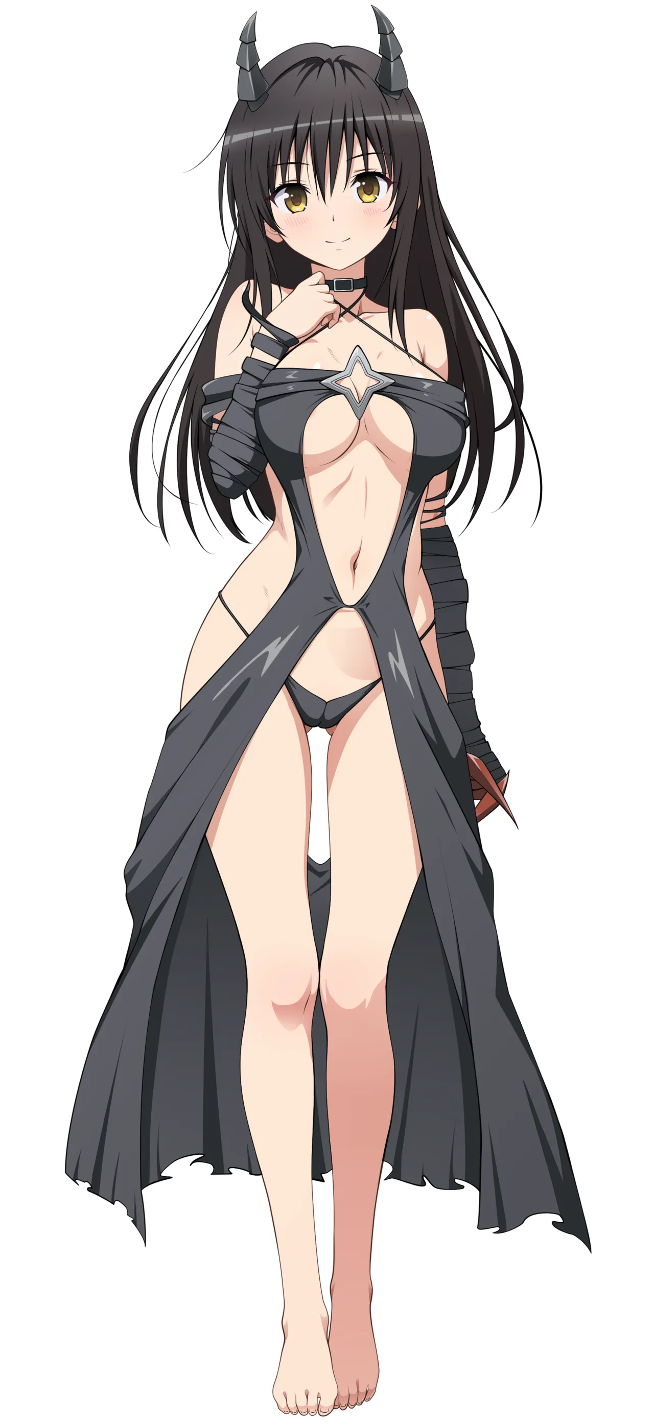 Something that looks like a character design for Yui Kotegawa page 1 full