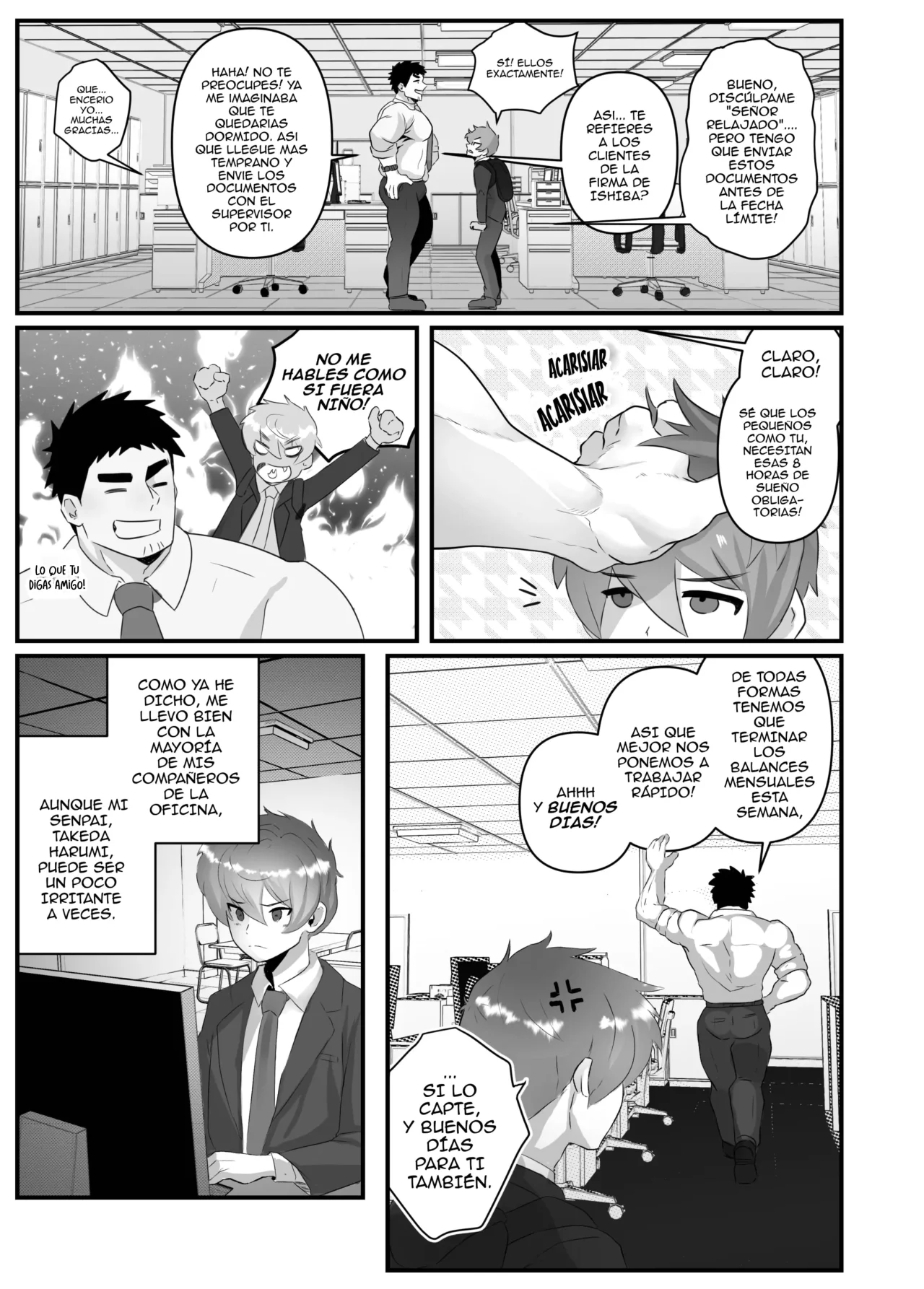 Working Overtime With my NOT SO annoying senpai – Senpai ga Uzai Kouhai no Hanashi dj page 7 full