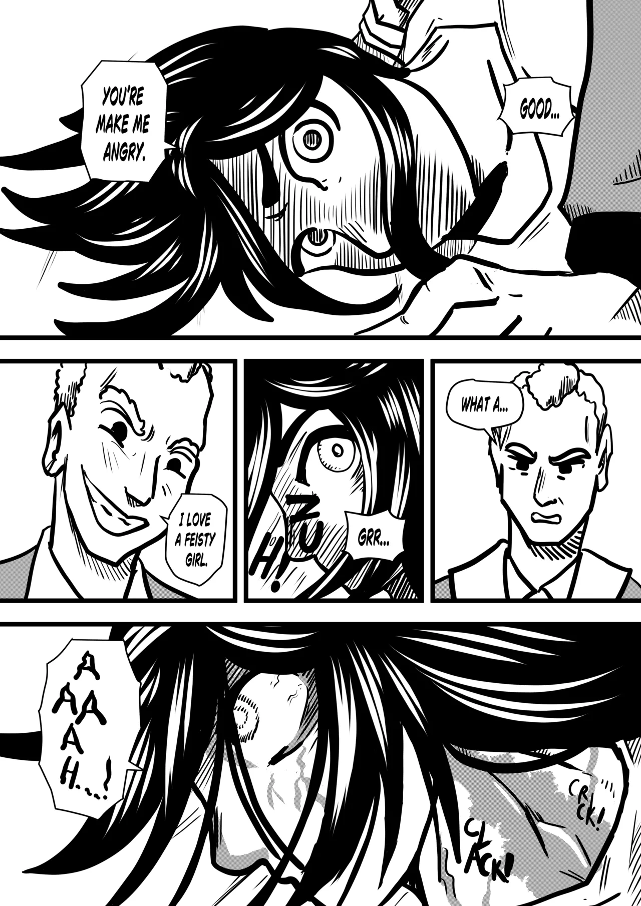 Betty Hulk AU: Talbot Makes Betty Angry page 5 full