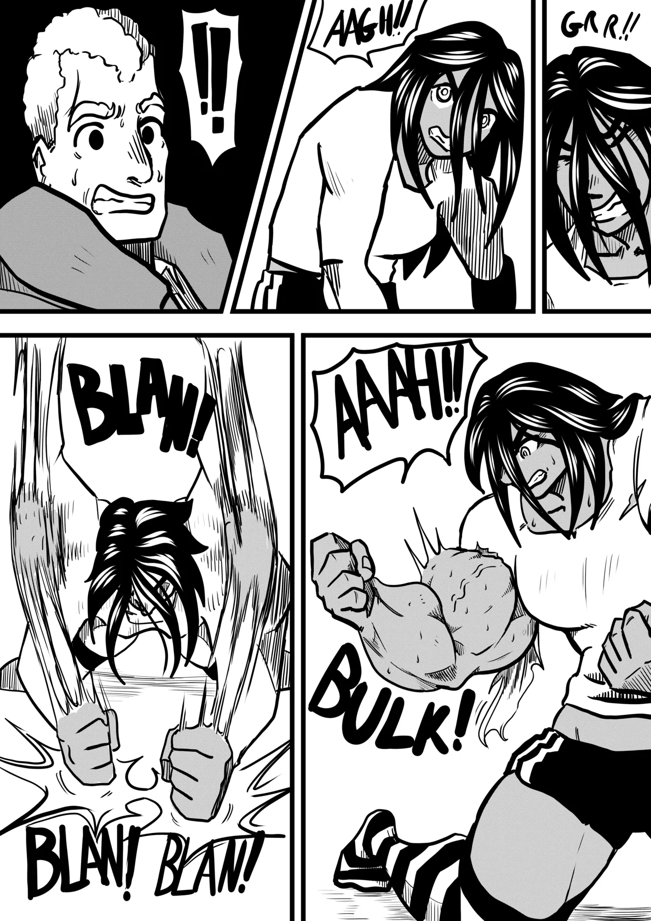 Betty Hulk AU: Talbot Makes Betty Angry page 7 full
