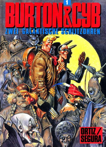 Burton und Cyb #01 cover