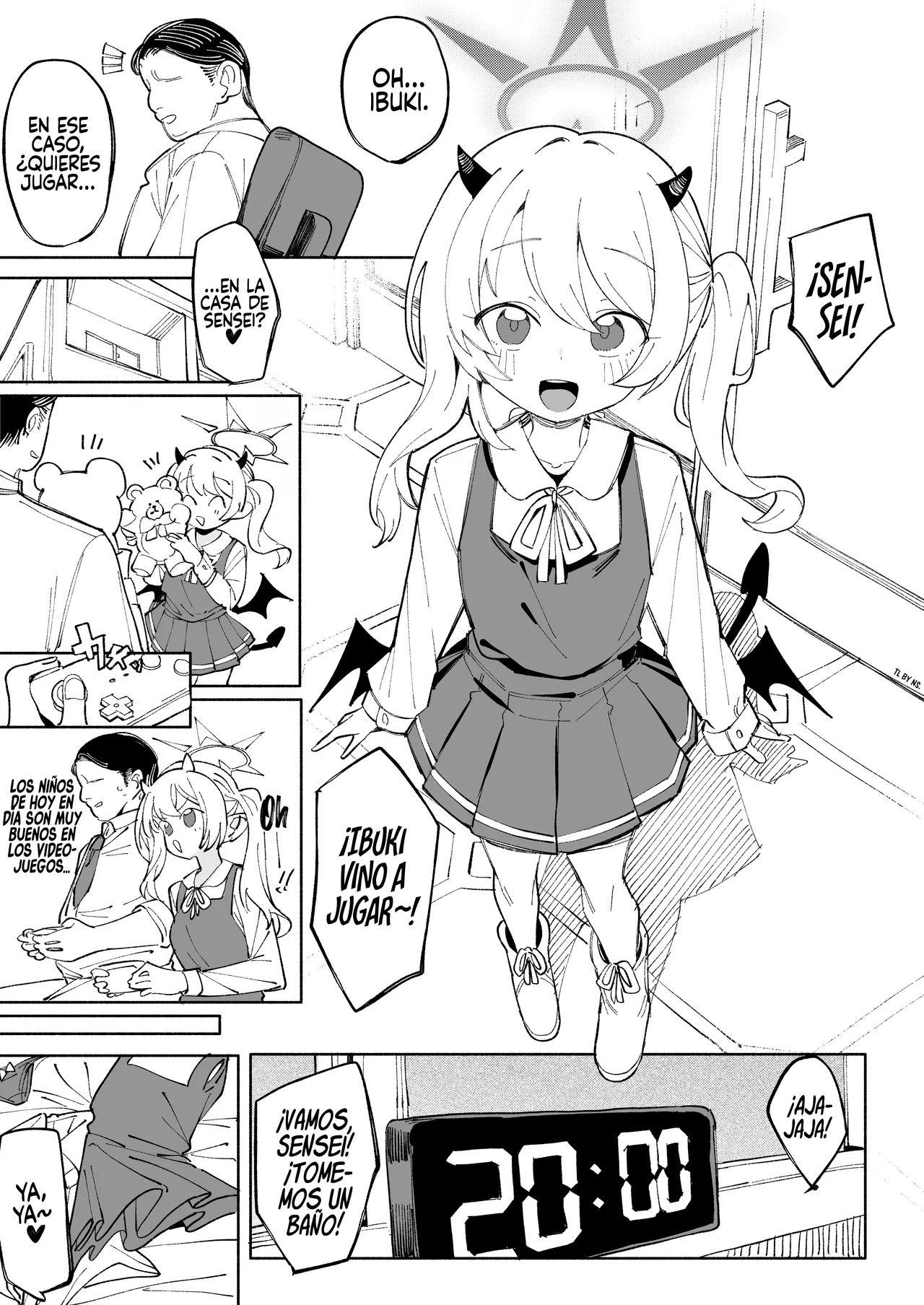 Ibuki no 7p Manga page 1 full