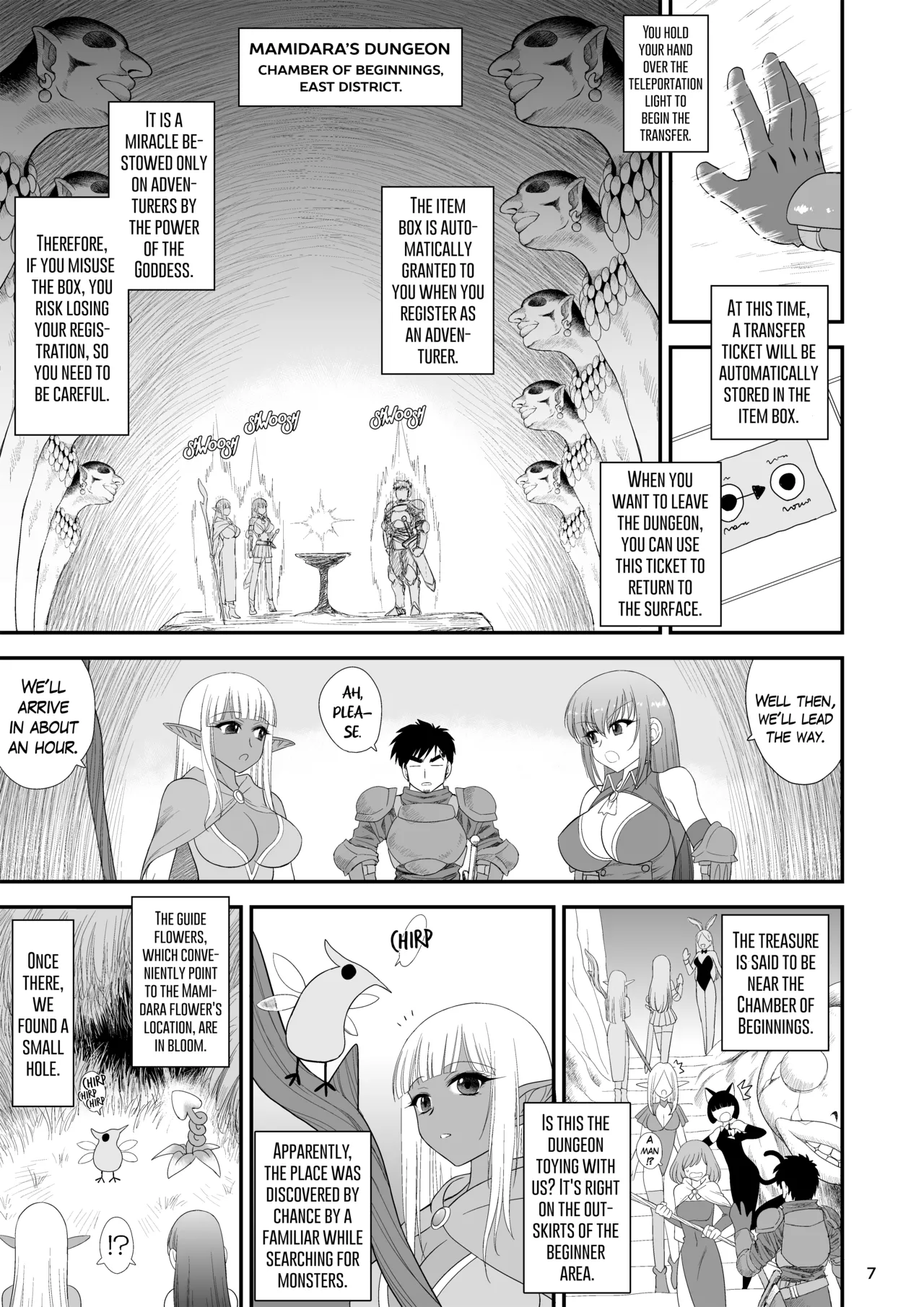 Mami no Meikyuu 2 Leskko Boukensha Hen - Mamidara's Dungeon 2 Lesbian adventurers episode page 7 full