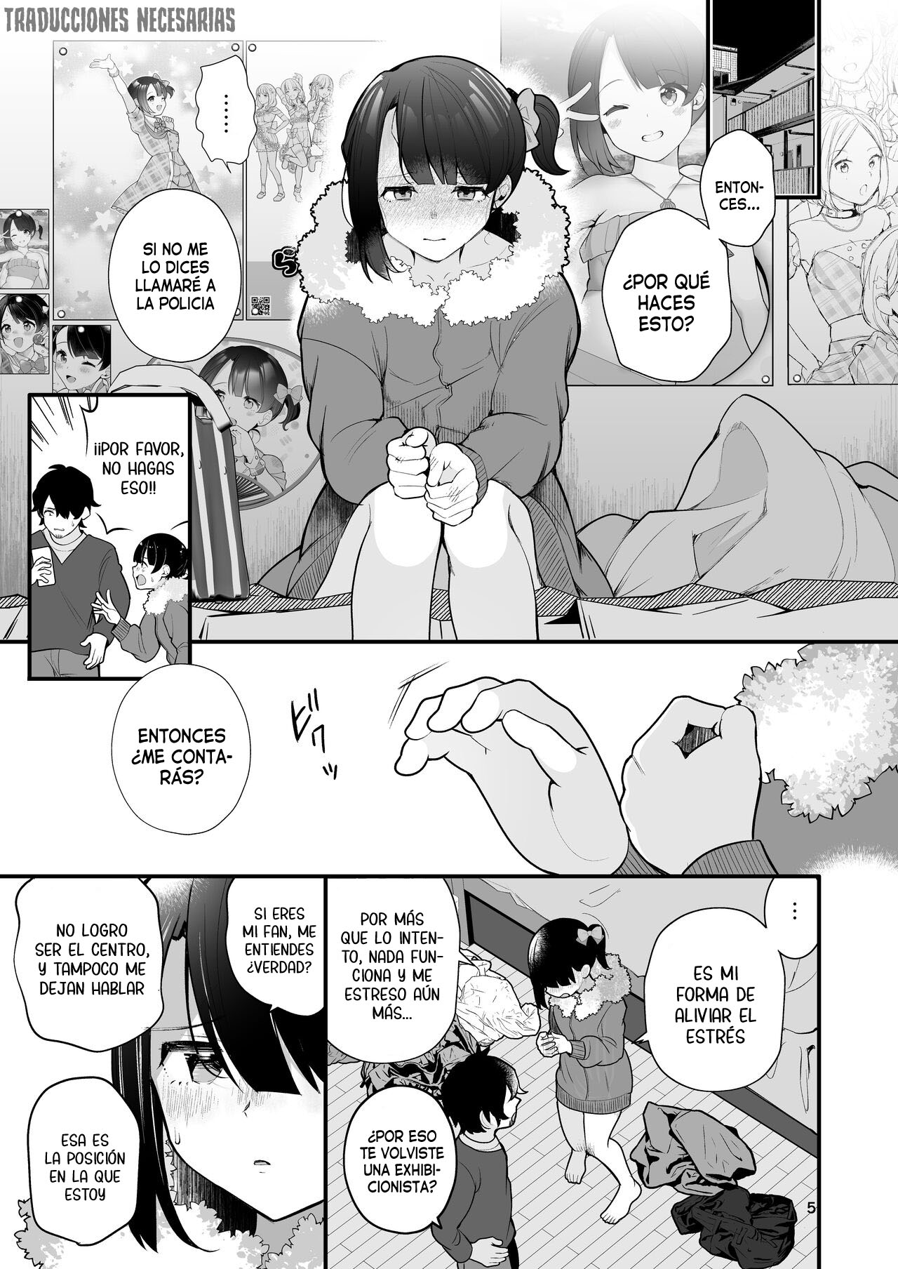 Oshi no Idol ga Roshutsukyou datta Ken. | Mi idol favorita terminó siendo una exhibicionista page 6 full
