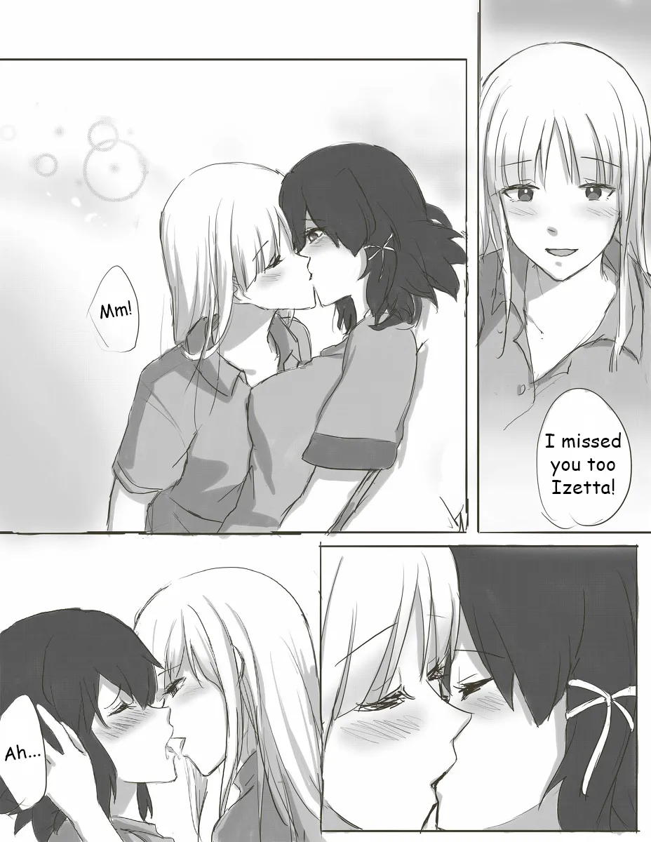 Finé and Izetta's 3-Day Holiday - Kudamonoichizu - MuziYuri page 9 full