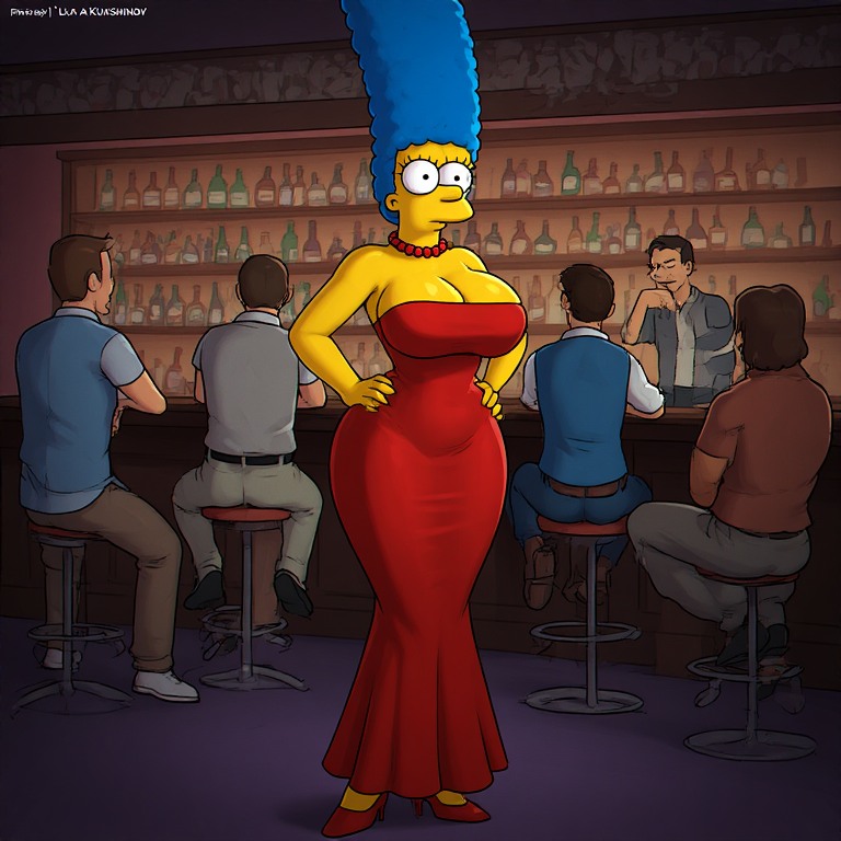 MARGE SIMPSON - page 1 full
