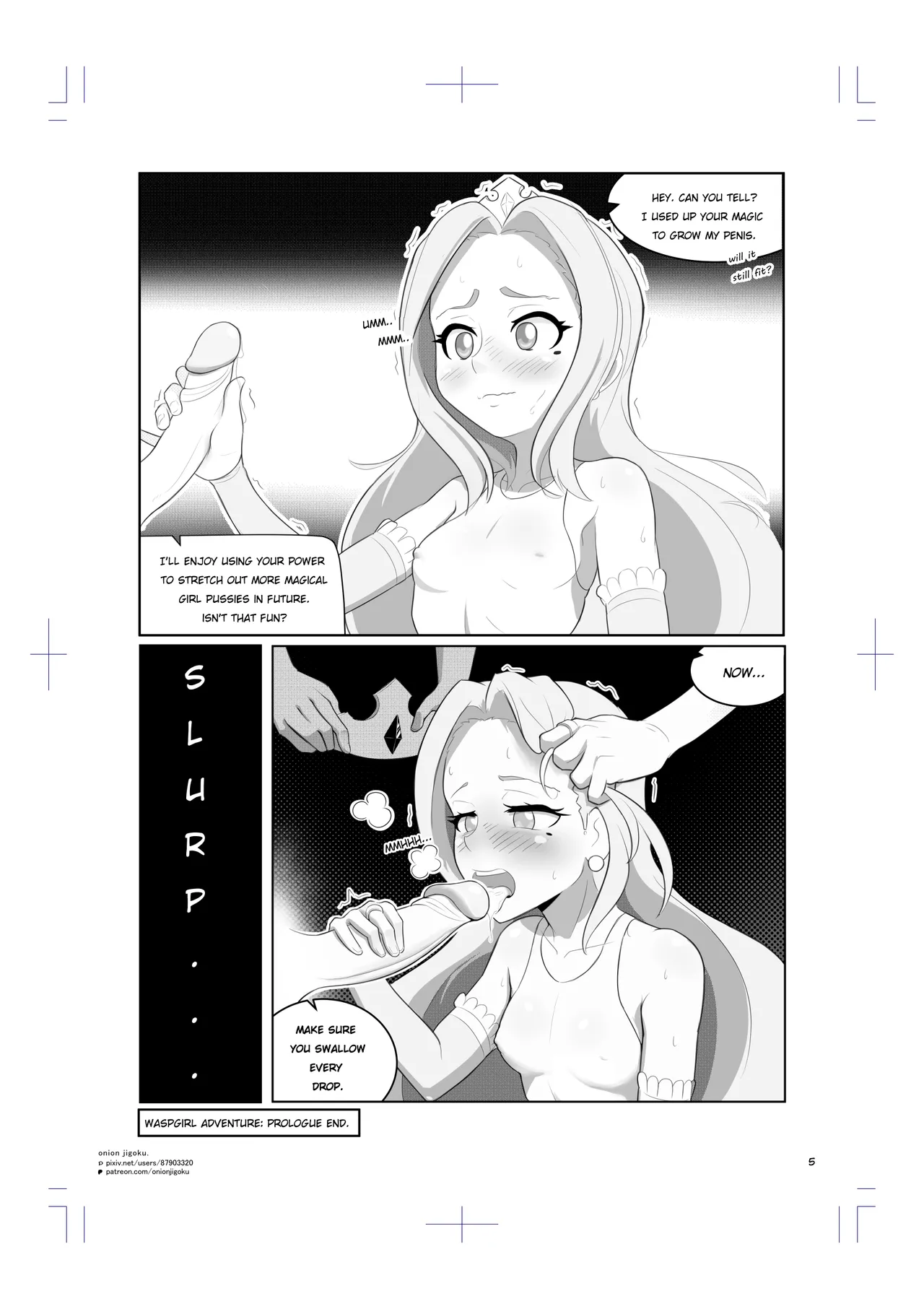 waspgirl adventure prologue page 5 full