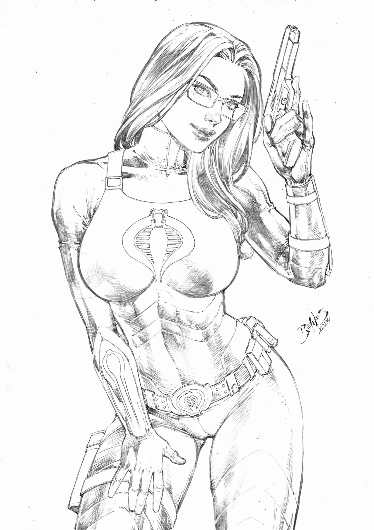 Ed Benes Original Art page 2 full