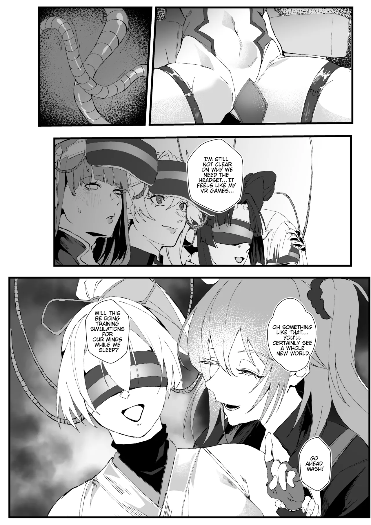 Sexual Experiment Chaldea: Corruption Klironomia page 9 full