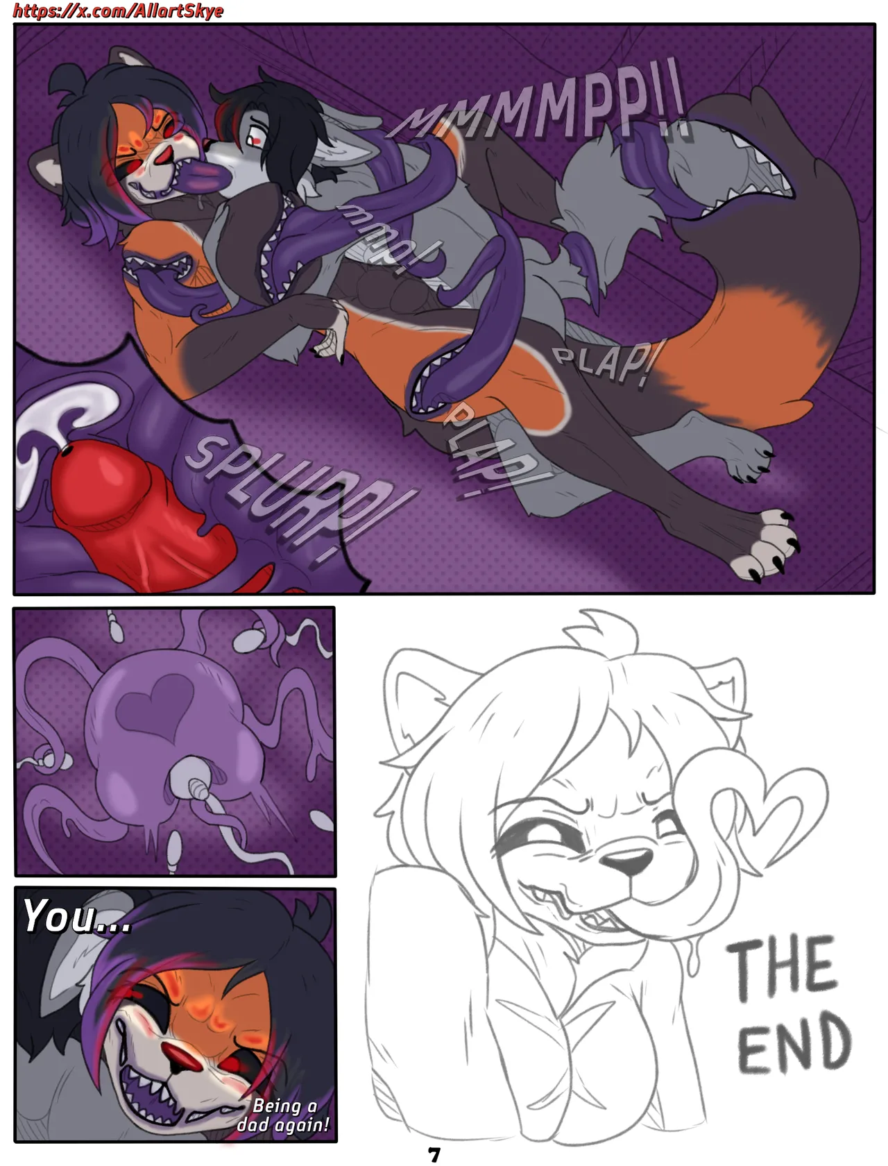 Skyethefurry no canon comics ENG page 7 full