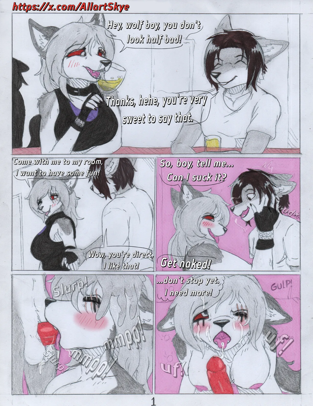 Skyethefurry no canon comics ENG page 8 full