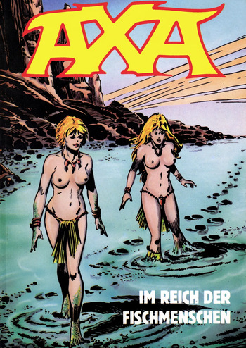 Axa #02 : Im Reich der Fischmenschen cover
