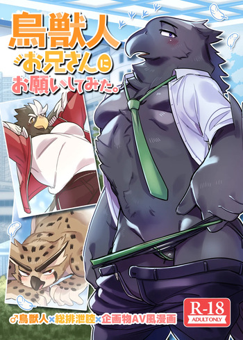 鳥獣人お兄さんにお願いしてみた。 cover