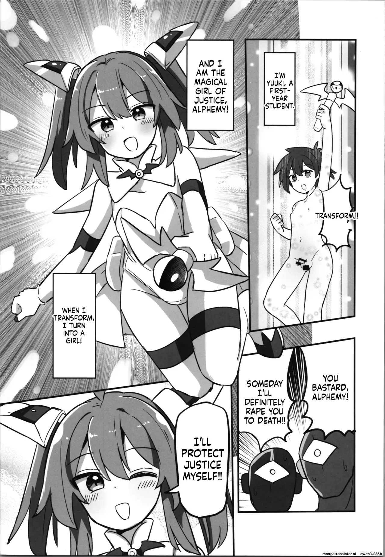 TS Mahou Shoujo, Shokushu ni Ochiru page 2 full