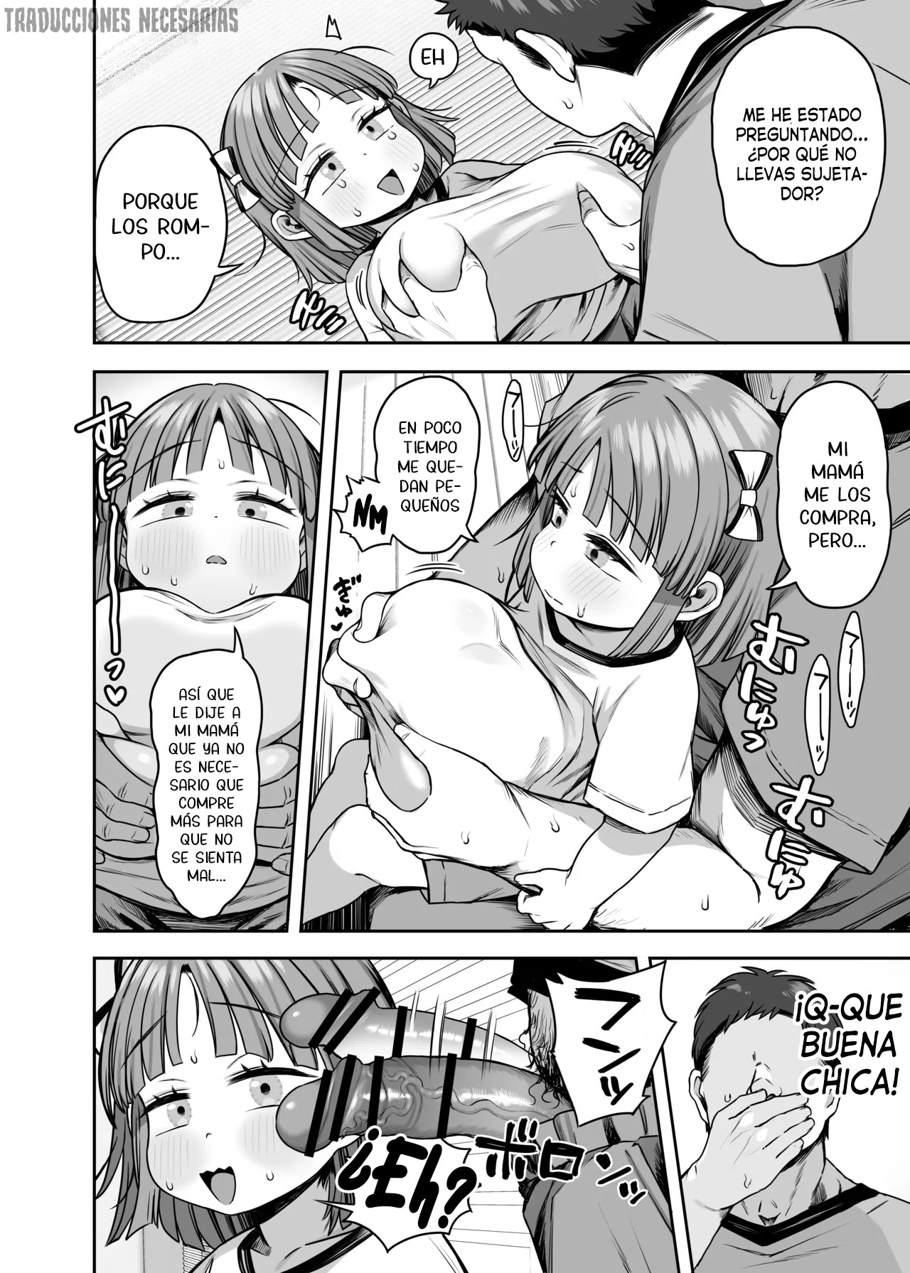Dekasugi!? Bakunyuu Shougakusei Aoi-chan | ¿¡Demasiado grandes!? Aoi-chan, la niña de primaria de grandes pechos page 10 full