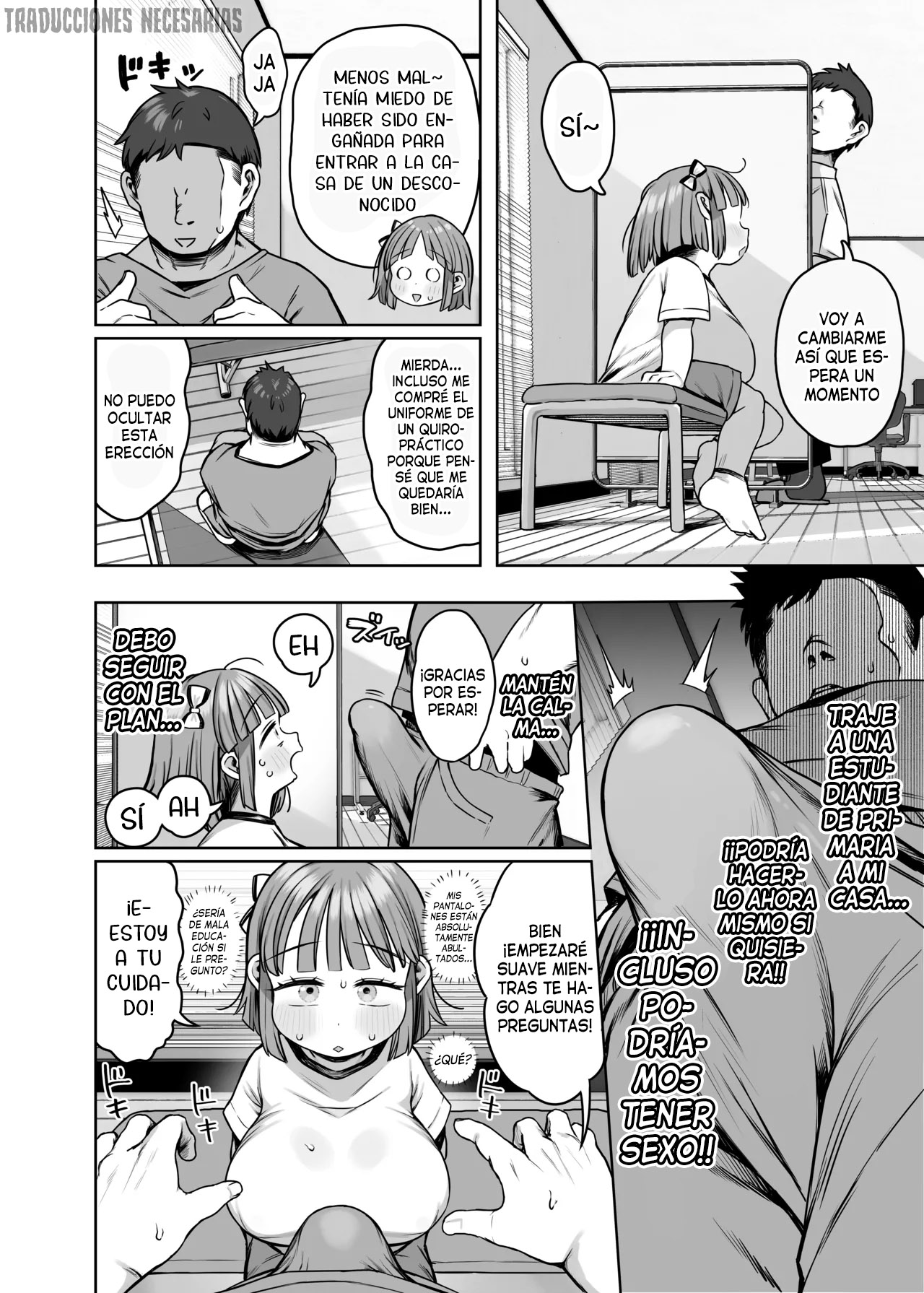 Dekasugi!? Bakunyuu Shougakusei Aoi-chan | ¿¡Demasiado grandes!? Aoi-chan, la niña de primaria de grandes pechos page 8 full
