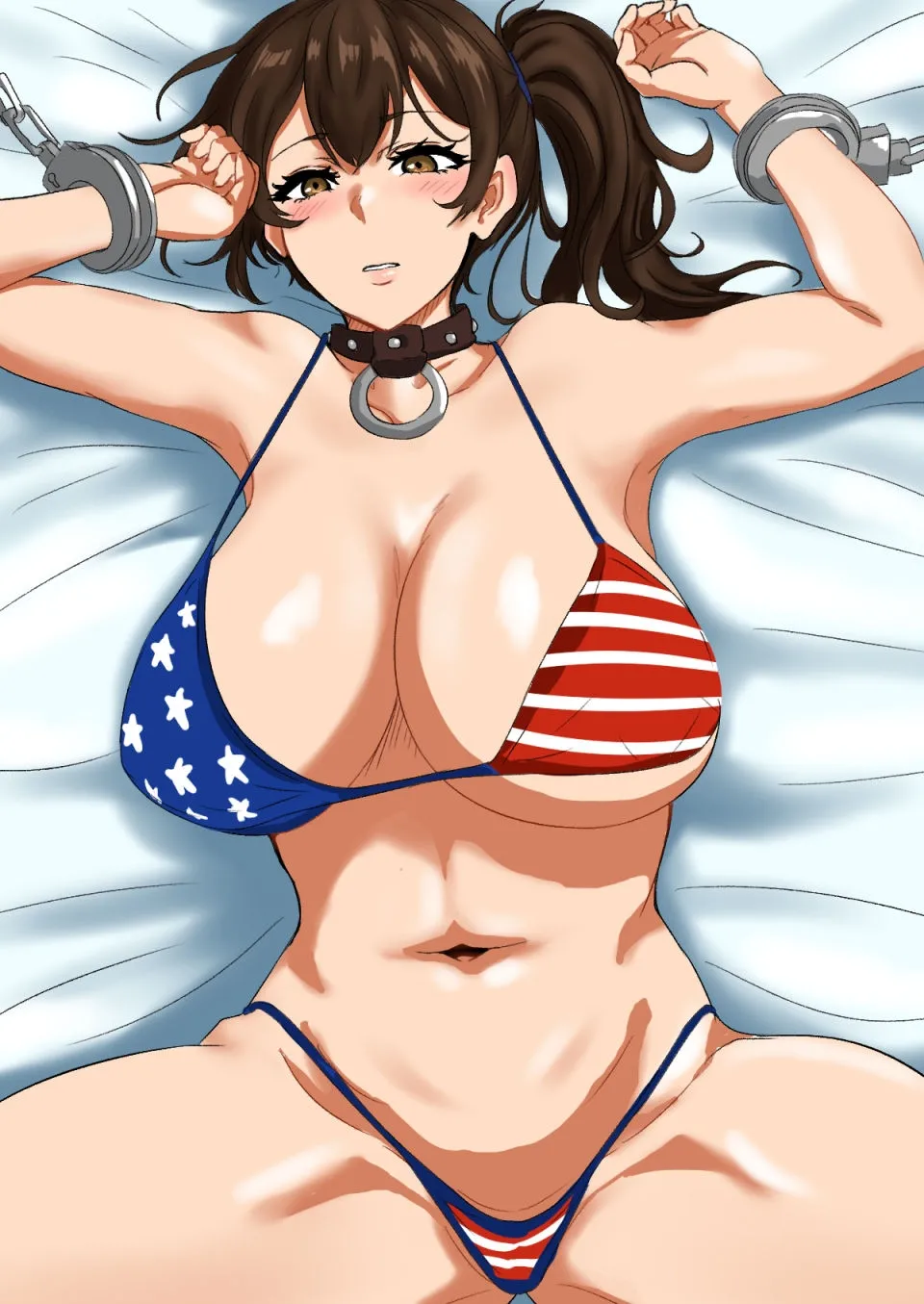 ベッドに押し倒される加賀＋差分 page 6 full