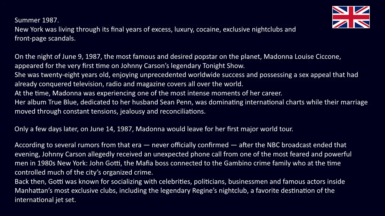 THE REGINE’S TAPE - Madonna, Gotti &amp; The Secret Night page 2 full