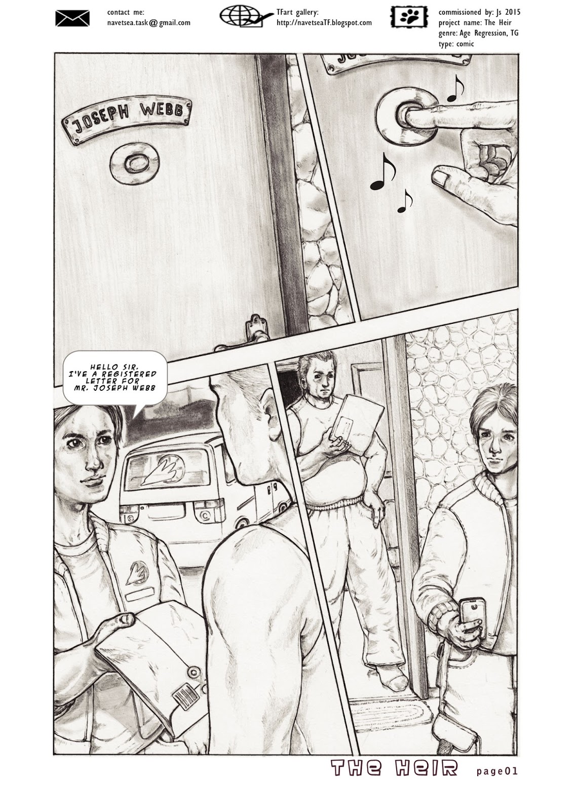 - The Heir page 1 full