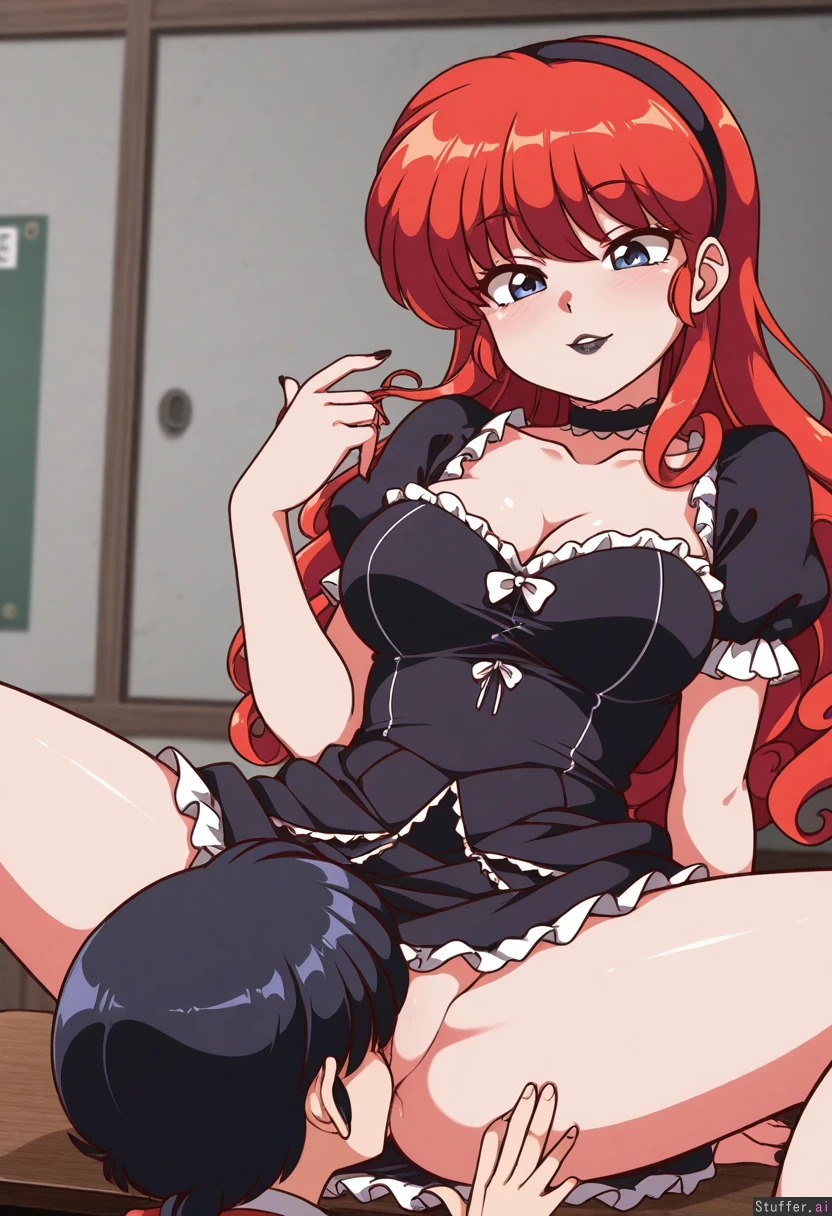 Ranma 1/2 Goth and Giantess Goth Ranma page 1 full