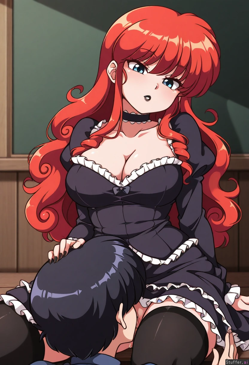 Ranma 1/2 Goth and Giantess Goth Ranma page 4 full