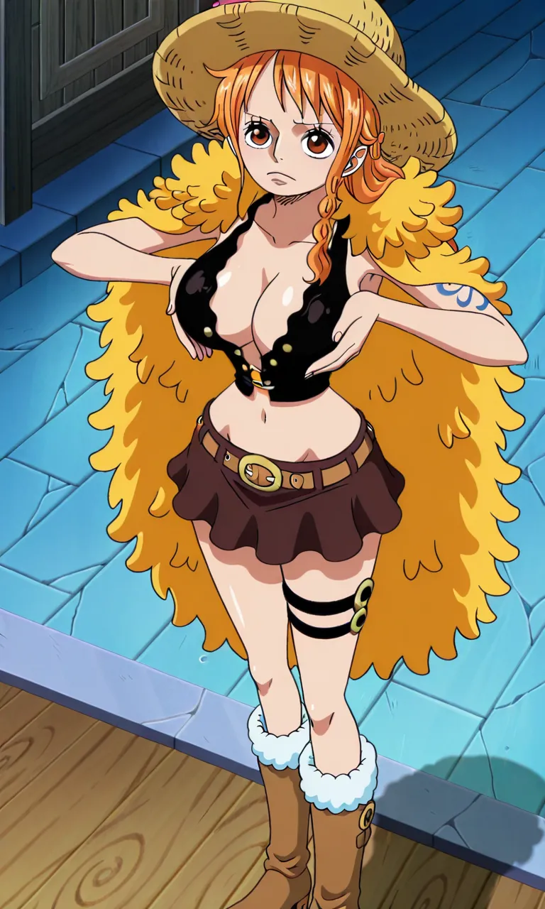 Nami Elbaf Arc <AI Generated> page 9 full