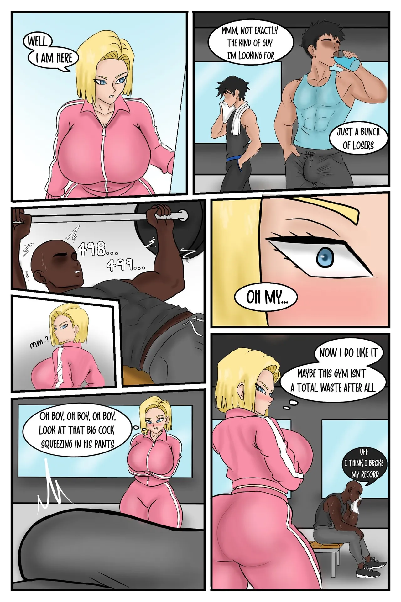 Android 18 Training Day page 5 full